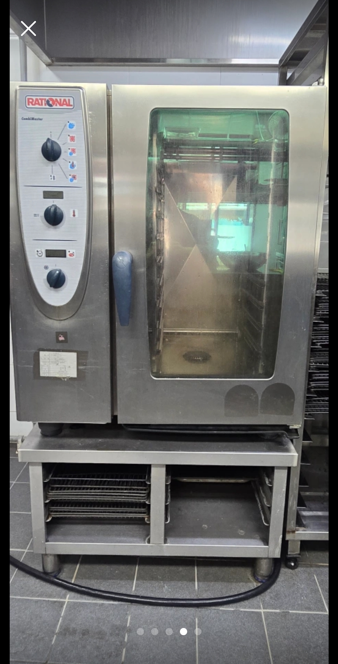 리치오날 10단가스오븐기(콤비마스터)