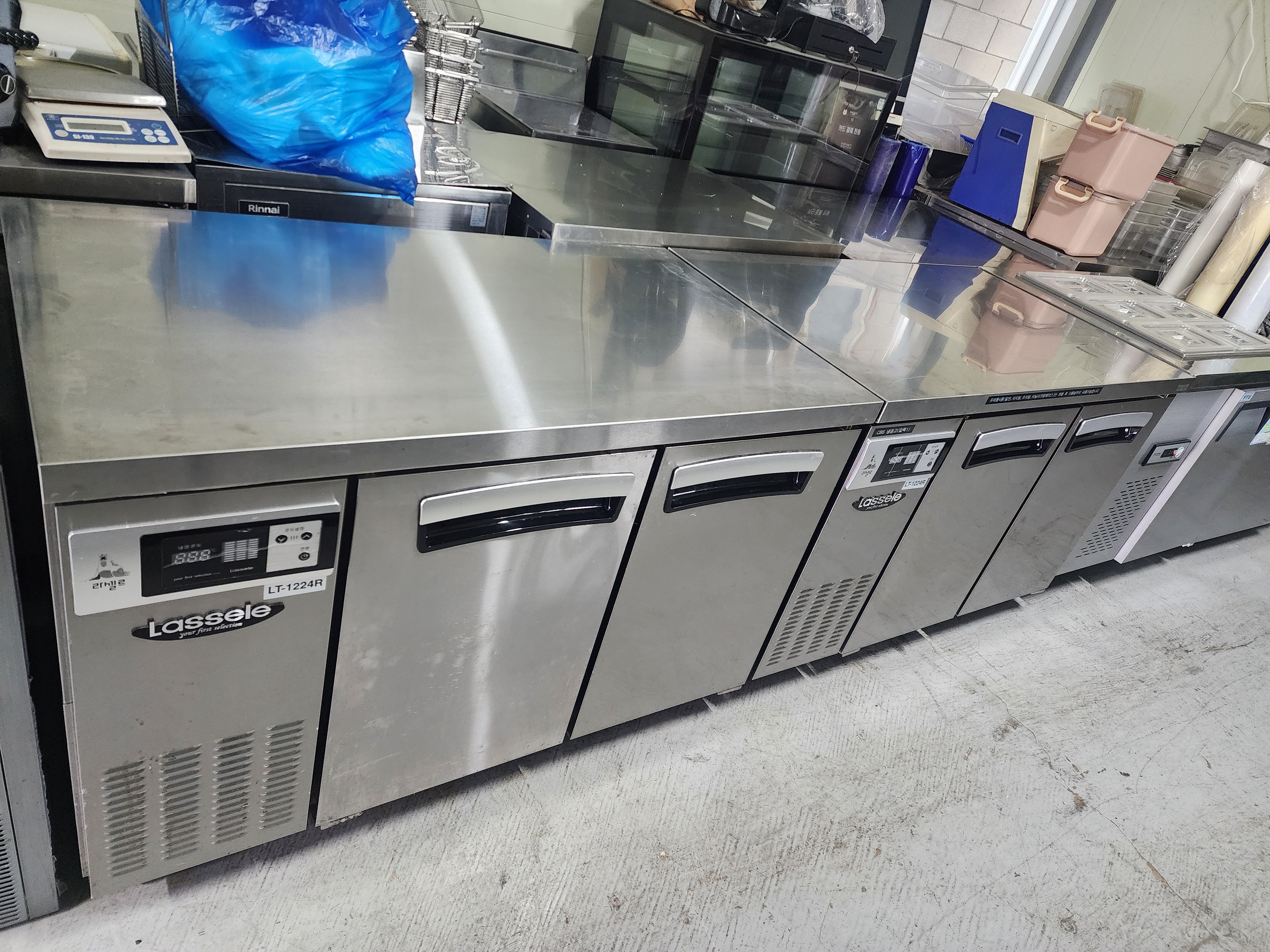 라세르 1200테이블 냉장고 간냉식