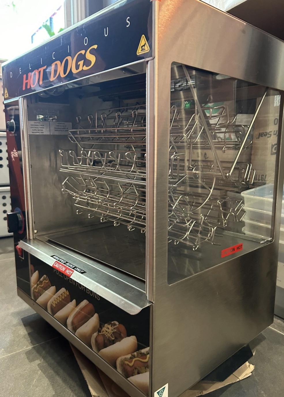 핫도그머신 / 핫도그워머 (회전진열)