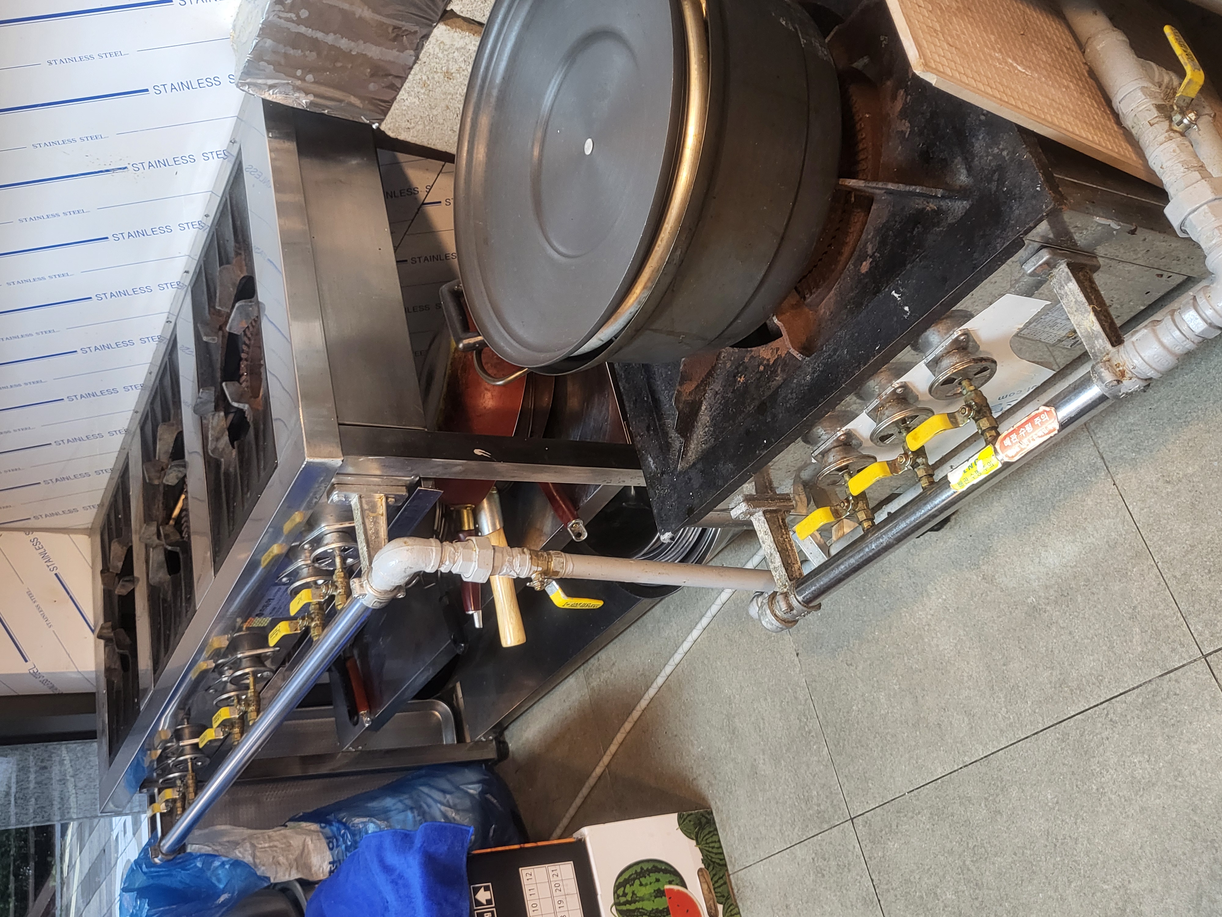 업소용 가스레인지 4구 세트 전부 20만원판매