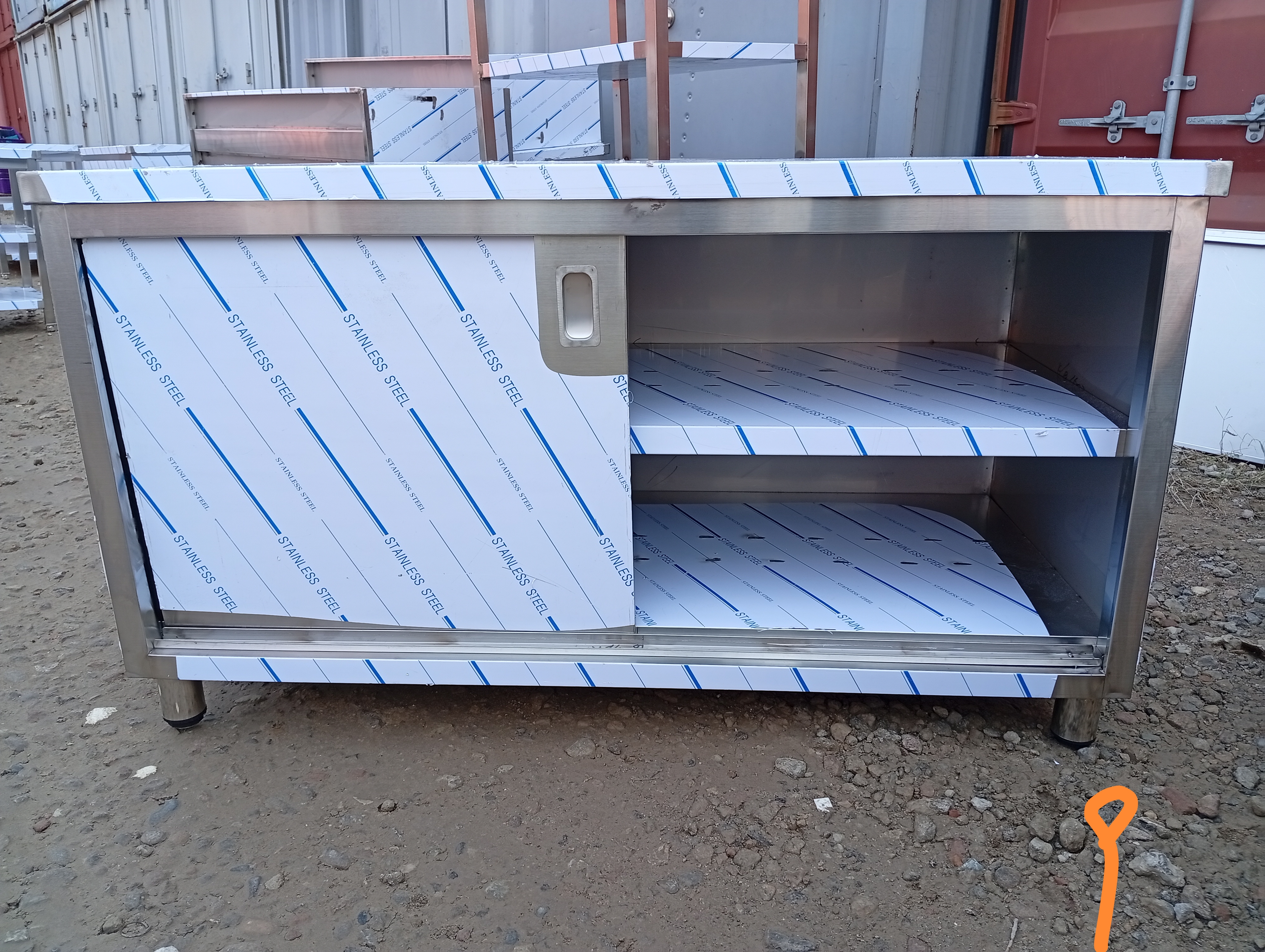 2단 캐비넷 찬장/미사용/재고 정리