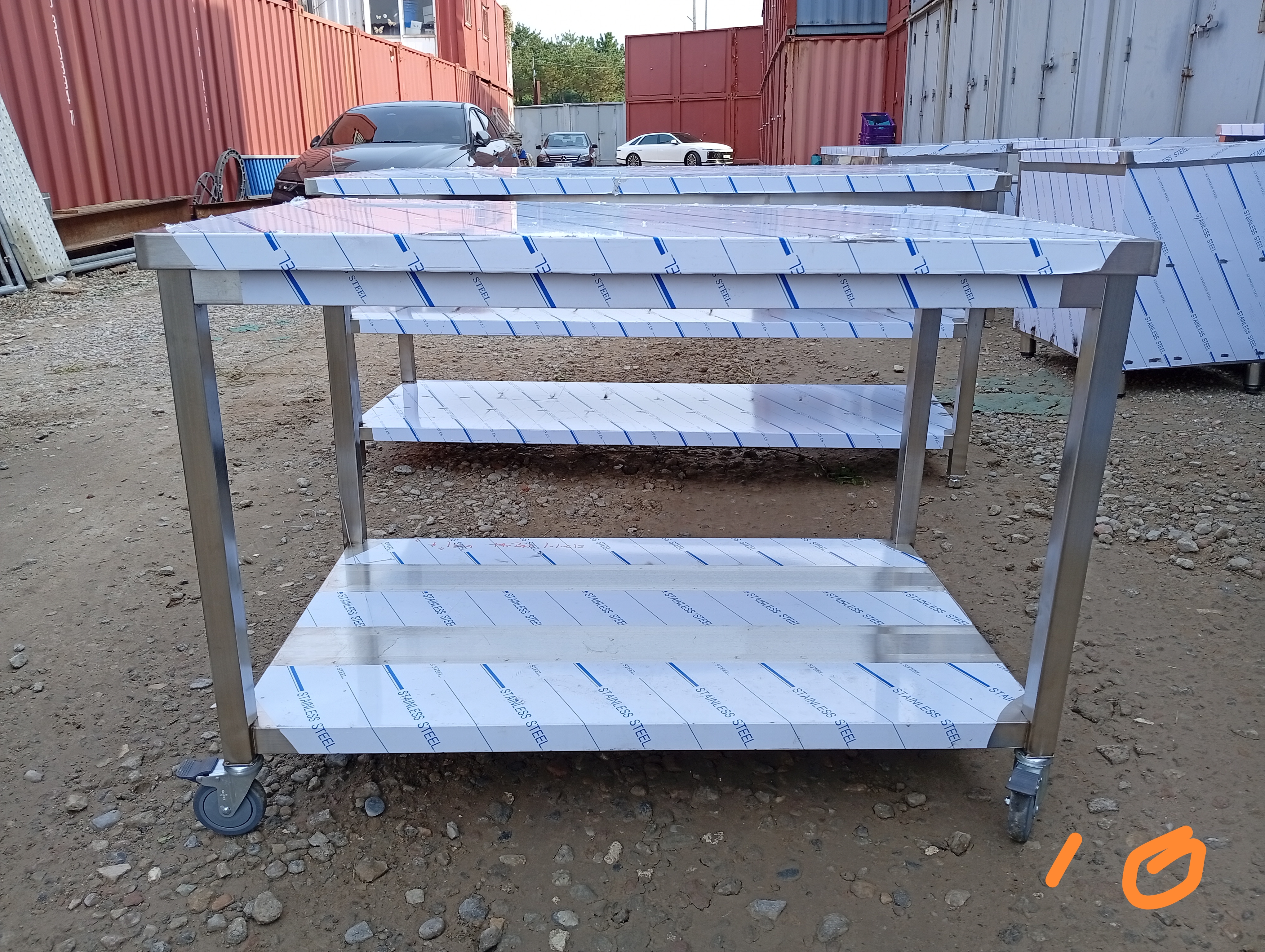 이동 작업대/미사용품/재고 정리