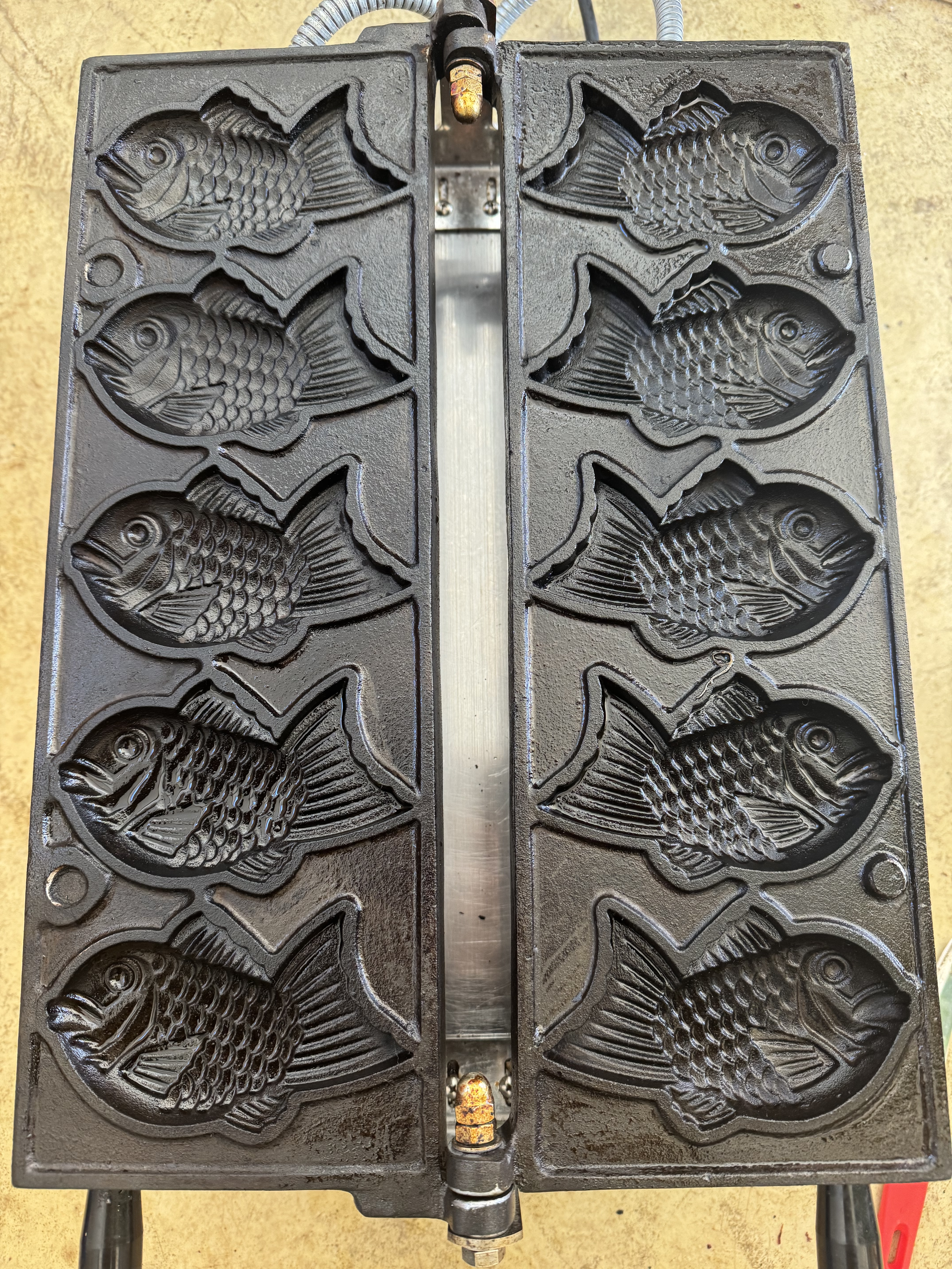 태양산업 붕어빵기계 5구