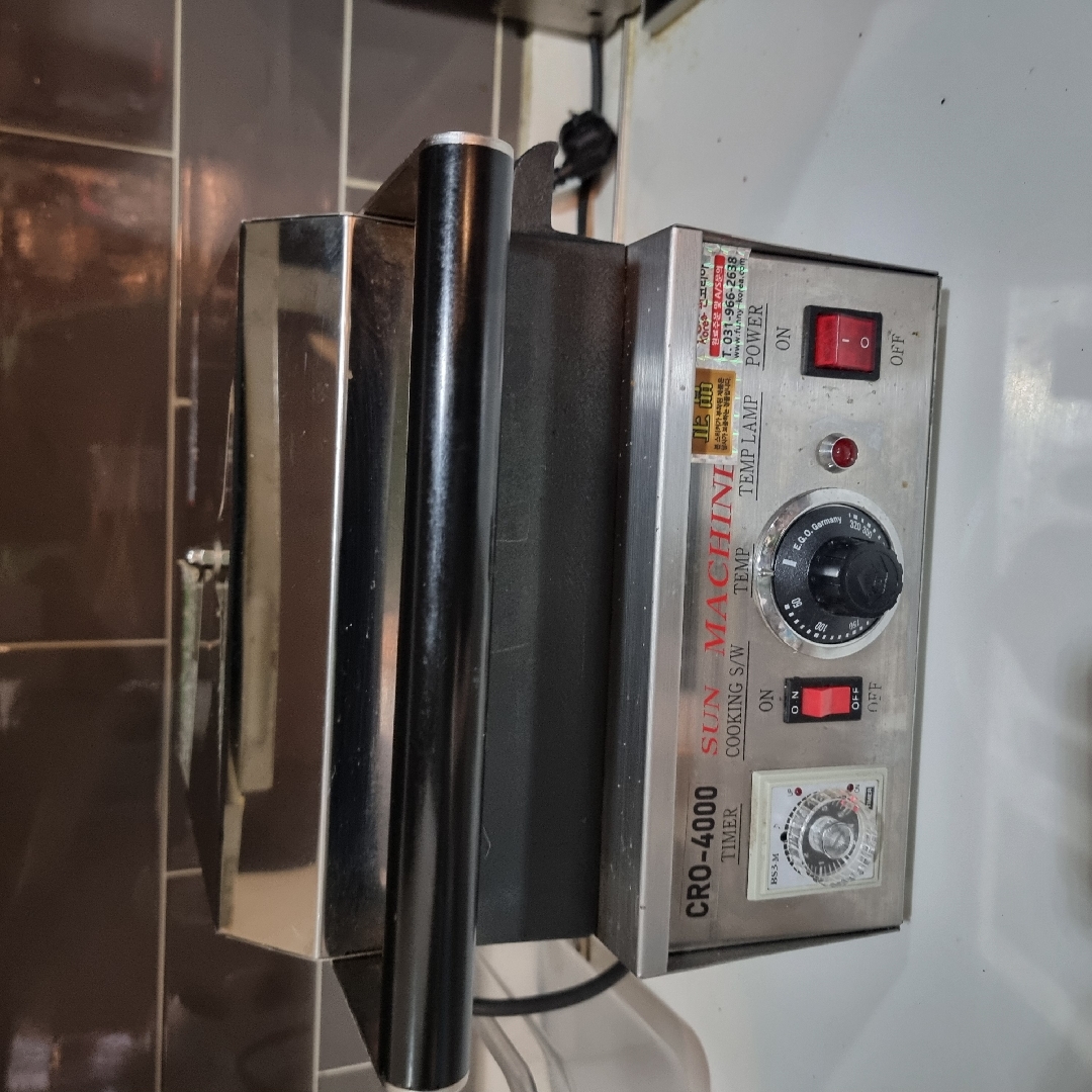 SUN MACHINE 와플 메이커 CRO-4000