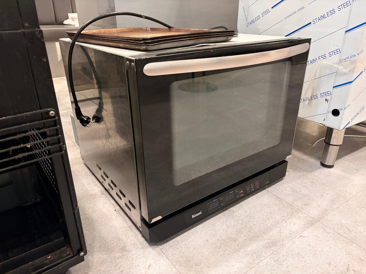 린나이 전기 오븐기