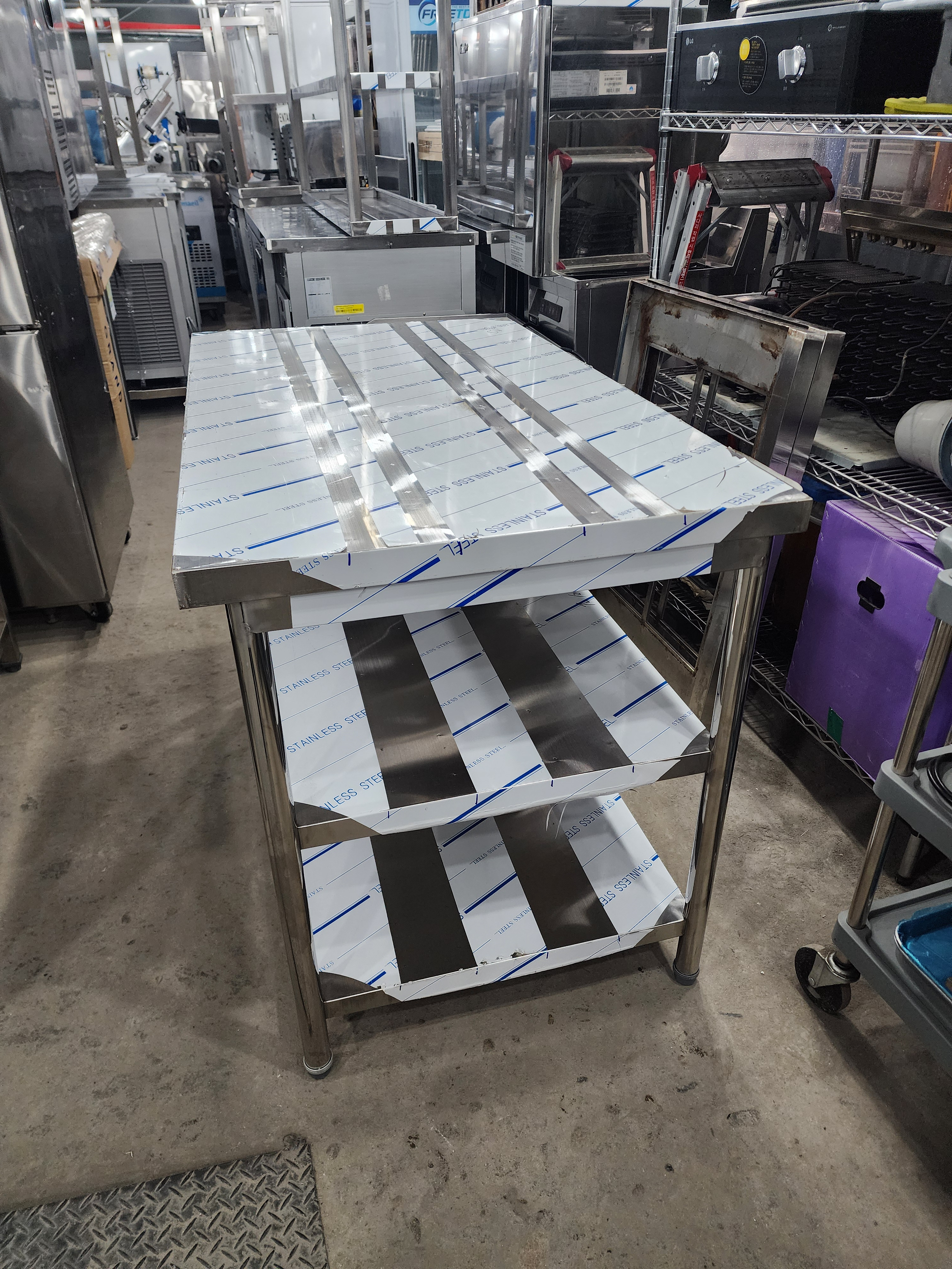 1200*700*850 스텐 작업대