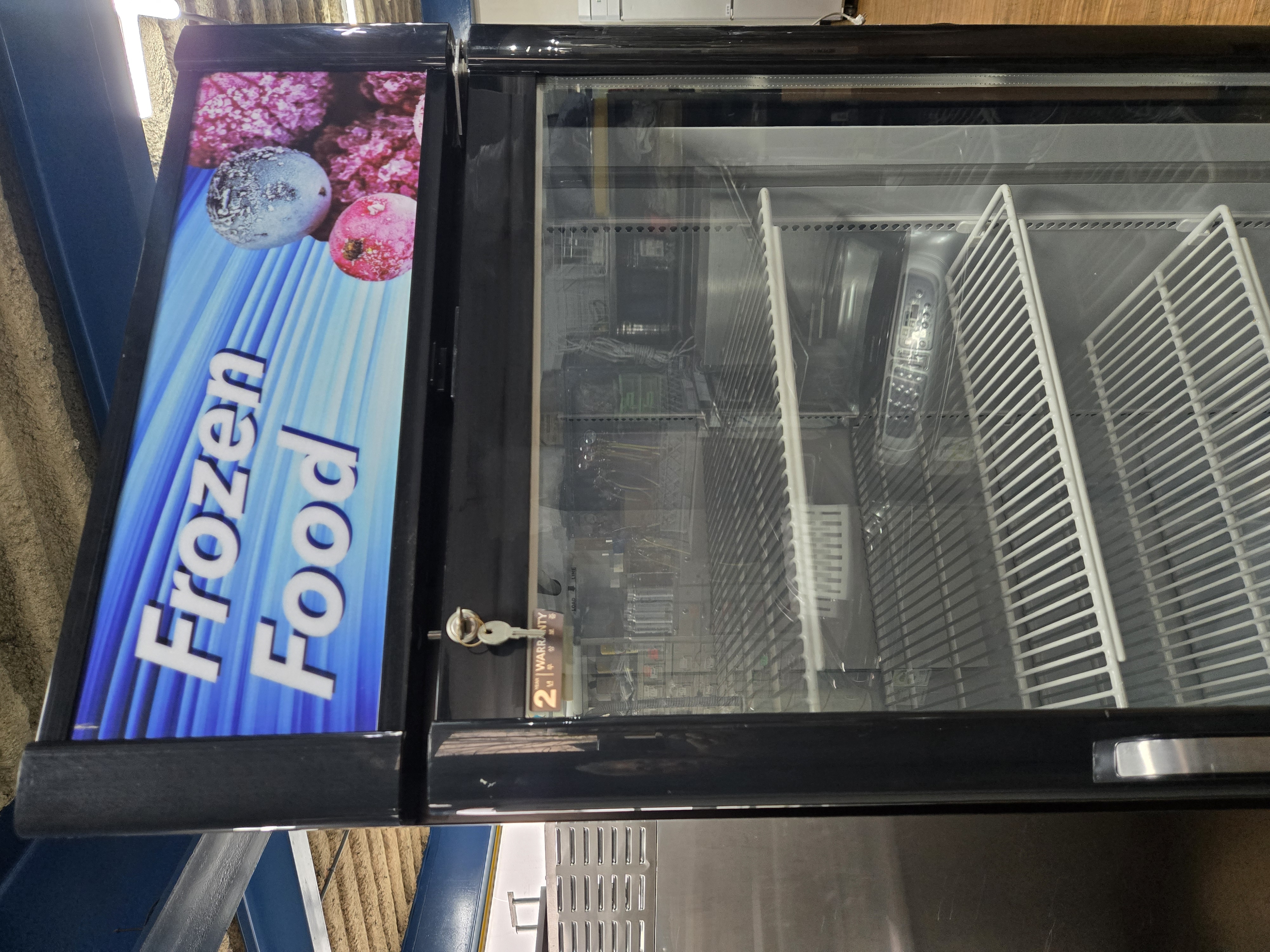 스키피오 간냉식 쇼케이스냉동고