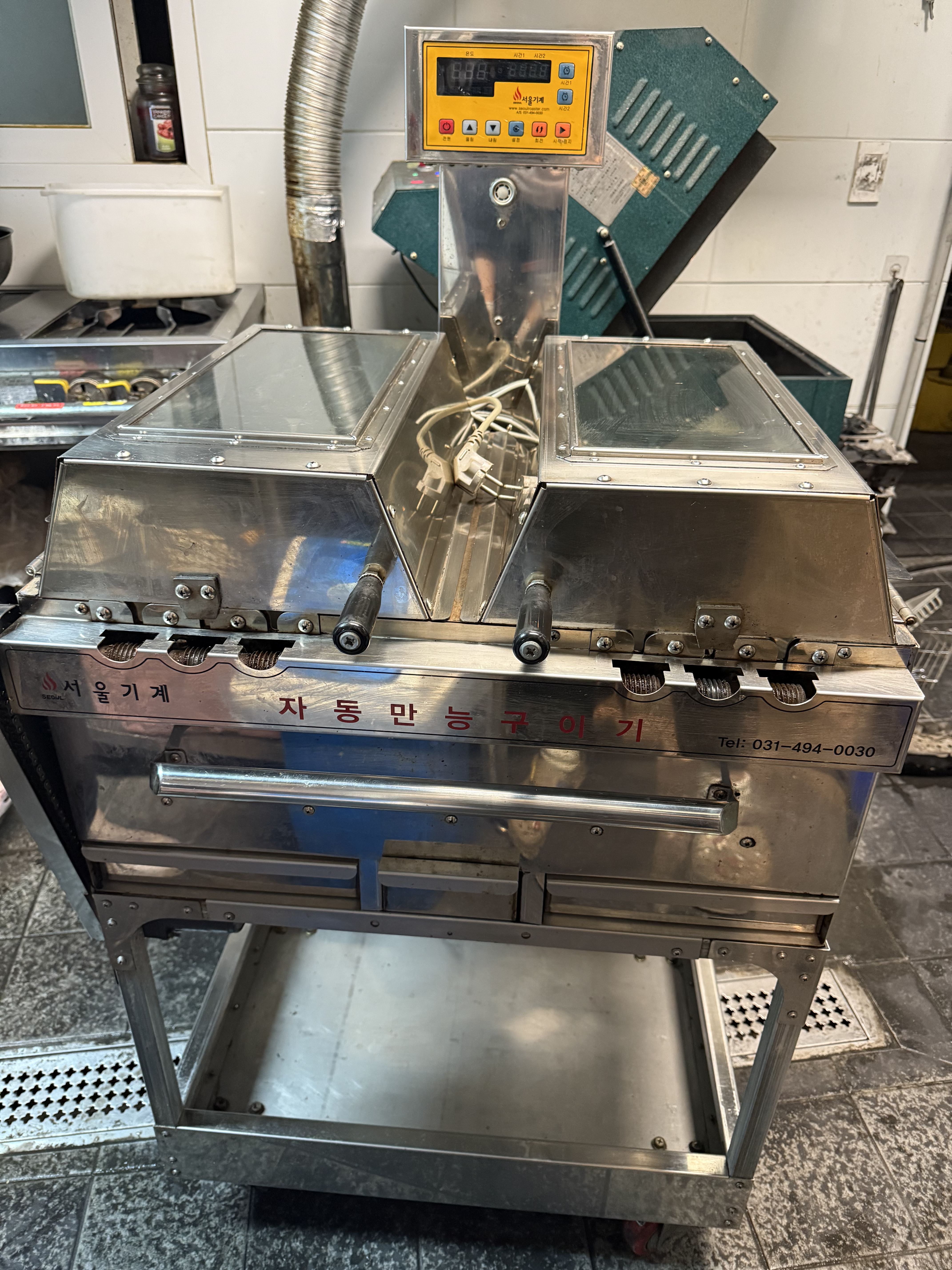 서울기계 만능구이기 초벌구이 양고기 닭고기 돼지고기