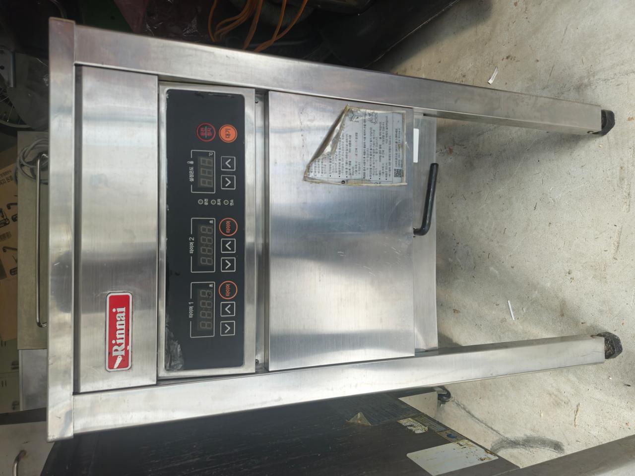 중고 린나이 1구튀김기 450