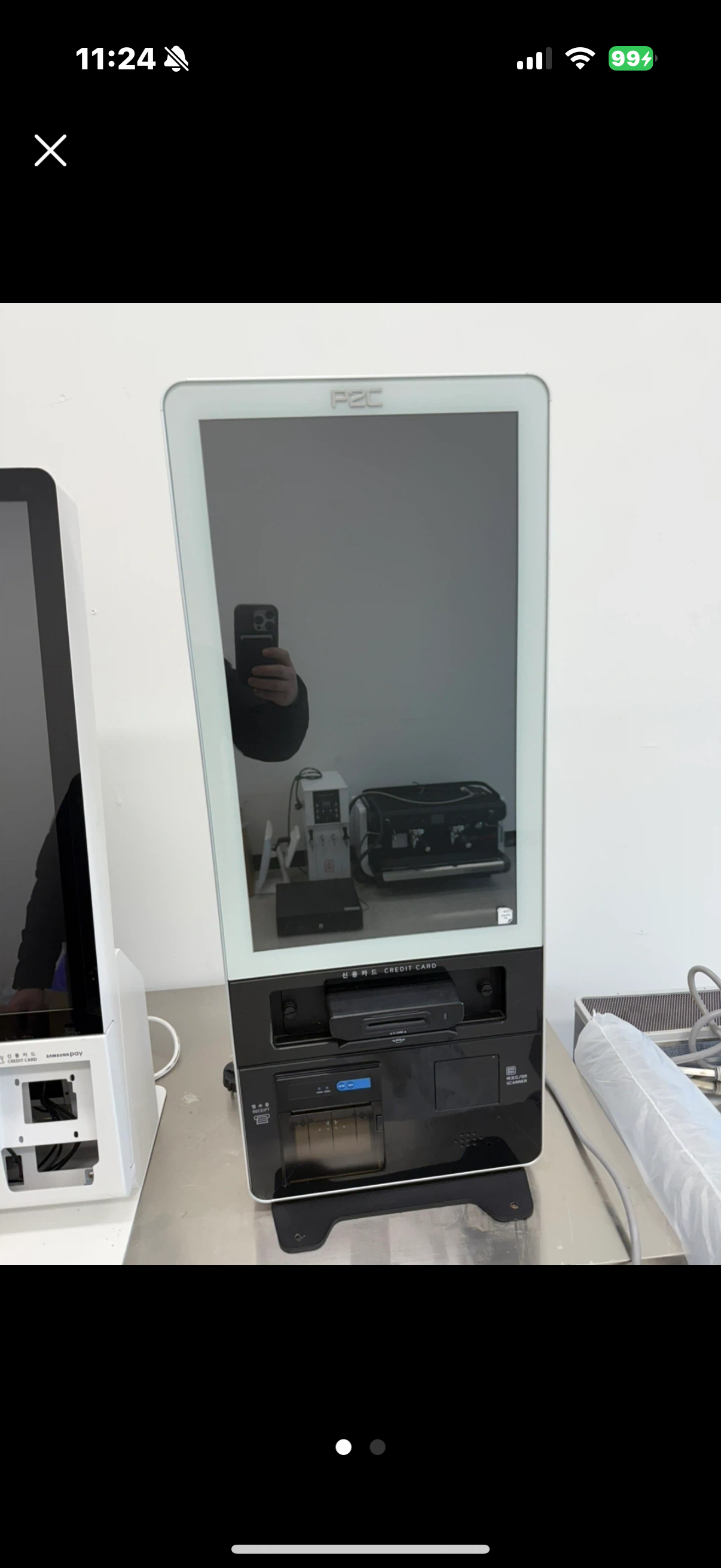 아임유 키오스크(KIO-F21J1)P2C판매합니다