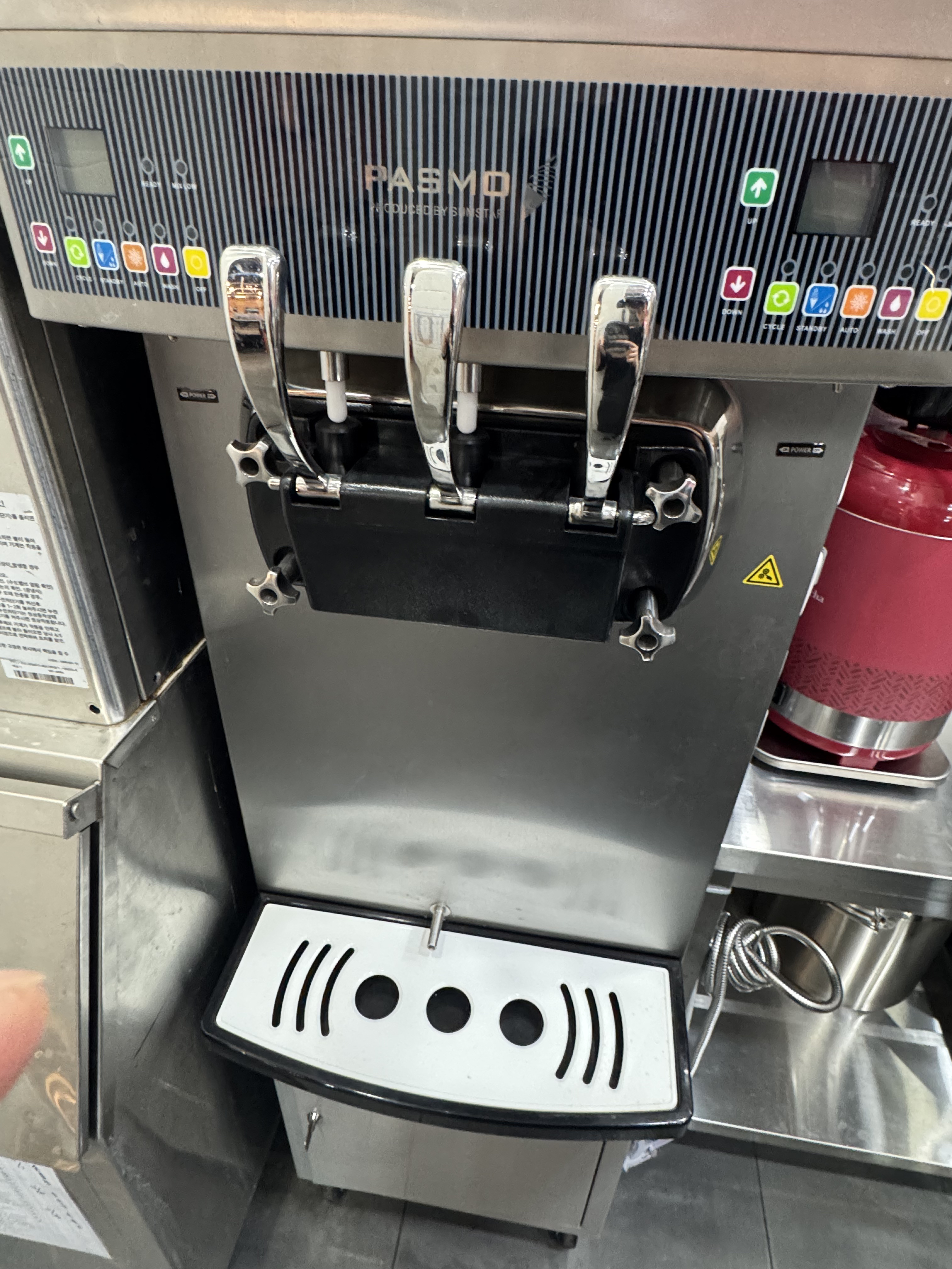 아이스크림기계3구 (파스모)2025년식최신