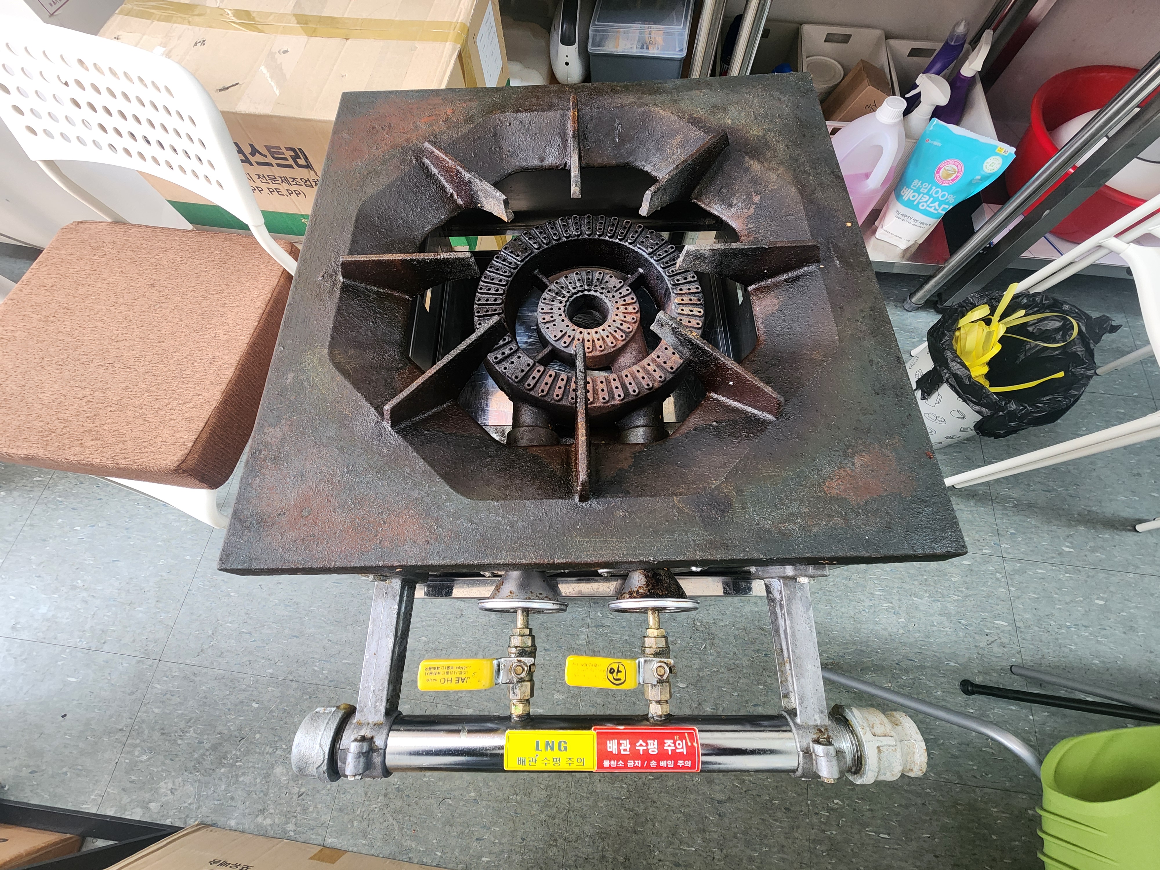 1구 업소용 가스렌지 450 (도시가스)