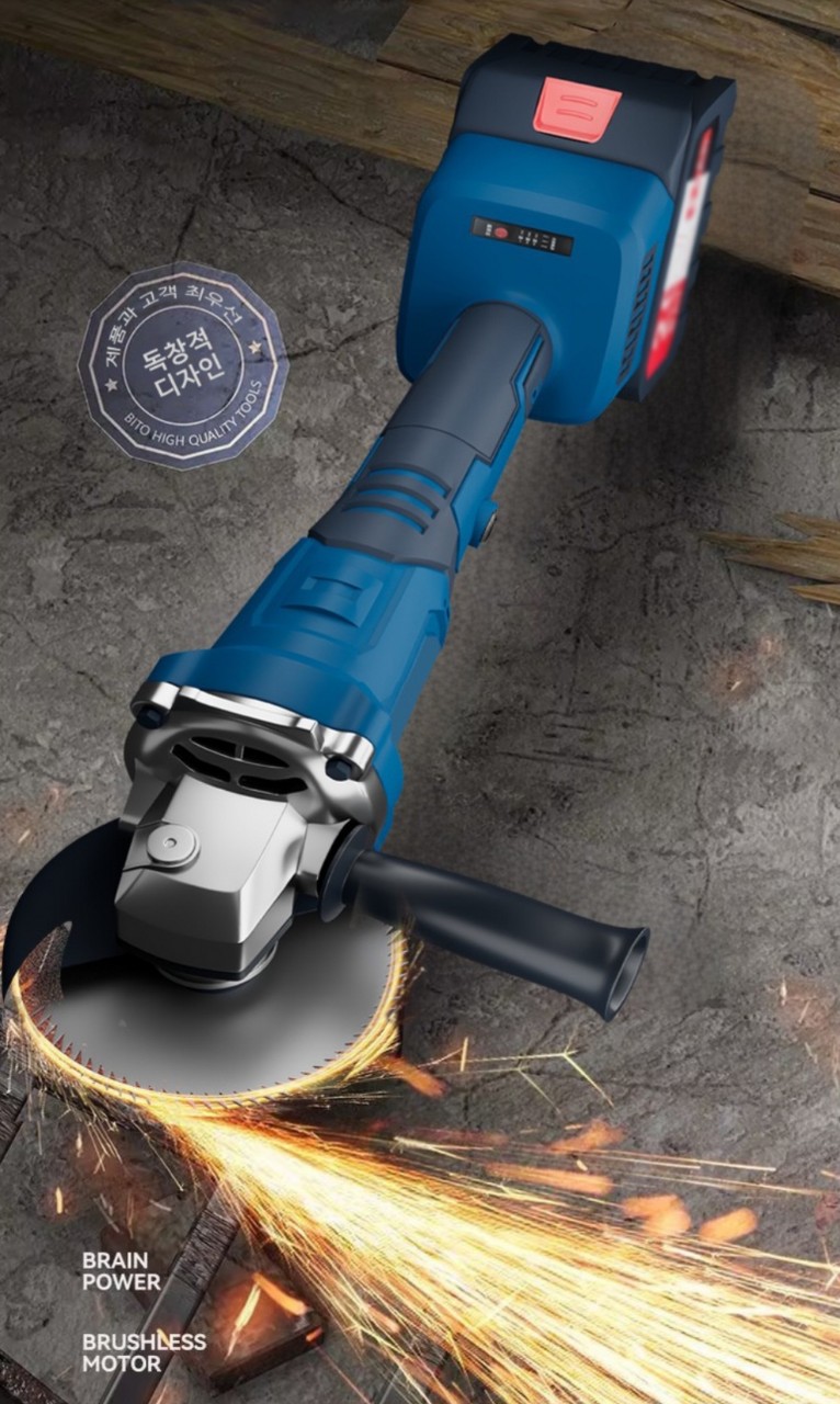 BLDC 무선충전식 전동 브러시리스 그라인더 호환 핸드그라인더BLDC 브러시리스 모터가 장착된 무선 그라인더입니다. 무선 충전식이라 편리하게 사용 가능합니다. 강력한 절삭력으로 작업 효율을 높여보세요! 문의 없으시면 바로 안전결제해주시면 됩니다!