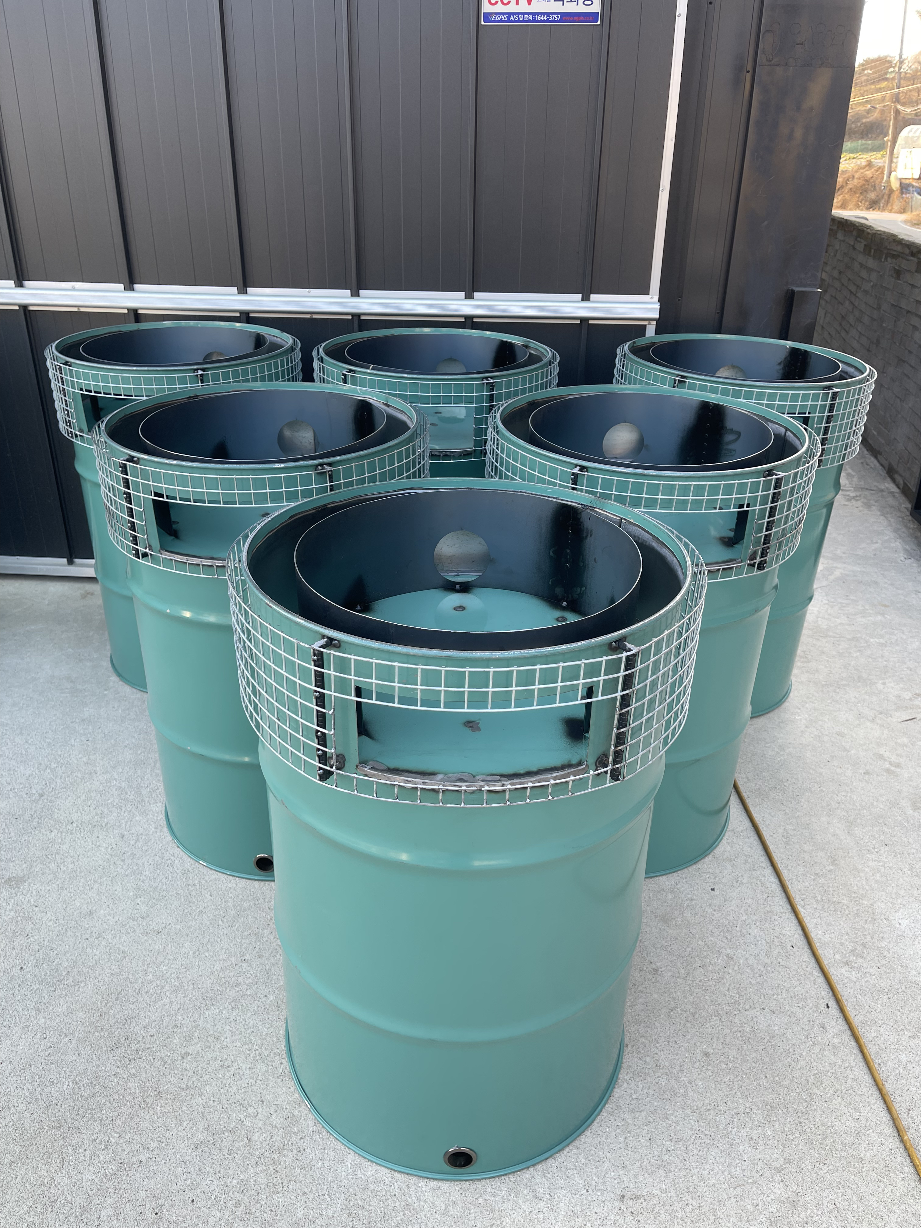 솥뚜껑 탕전용 드럼통 그릴 판매 합니다