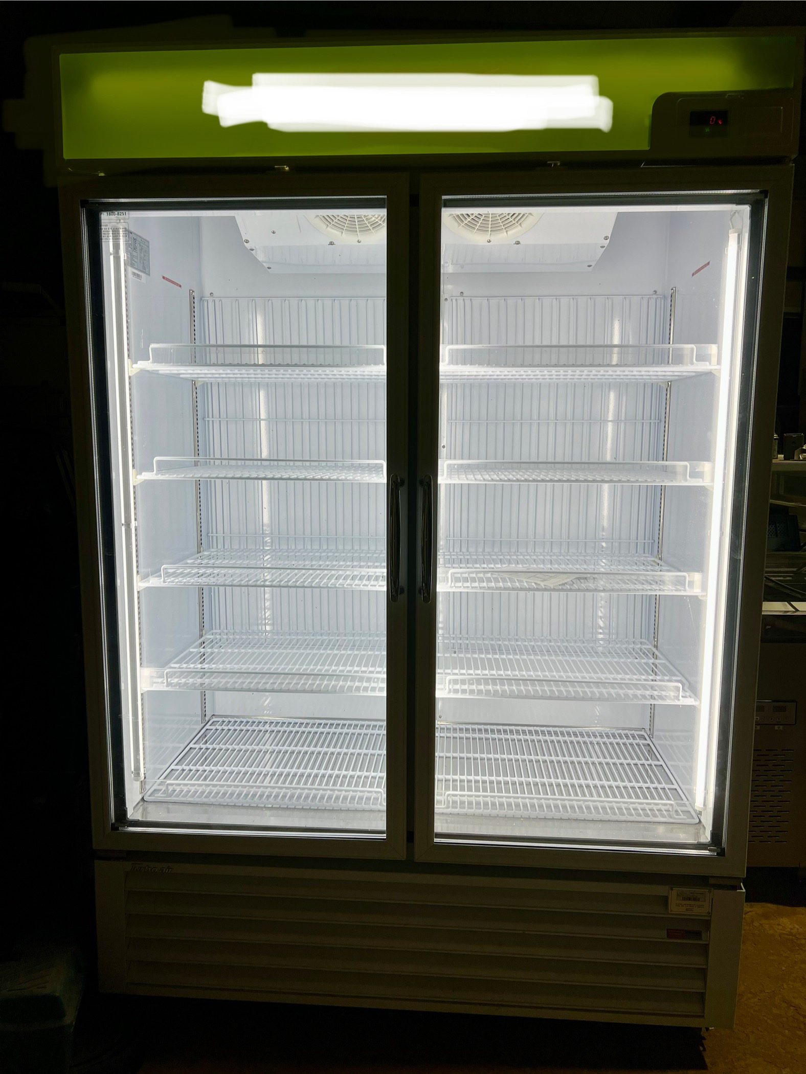 냉동고 투도어 쇼케이스