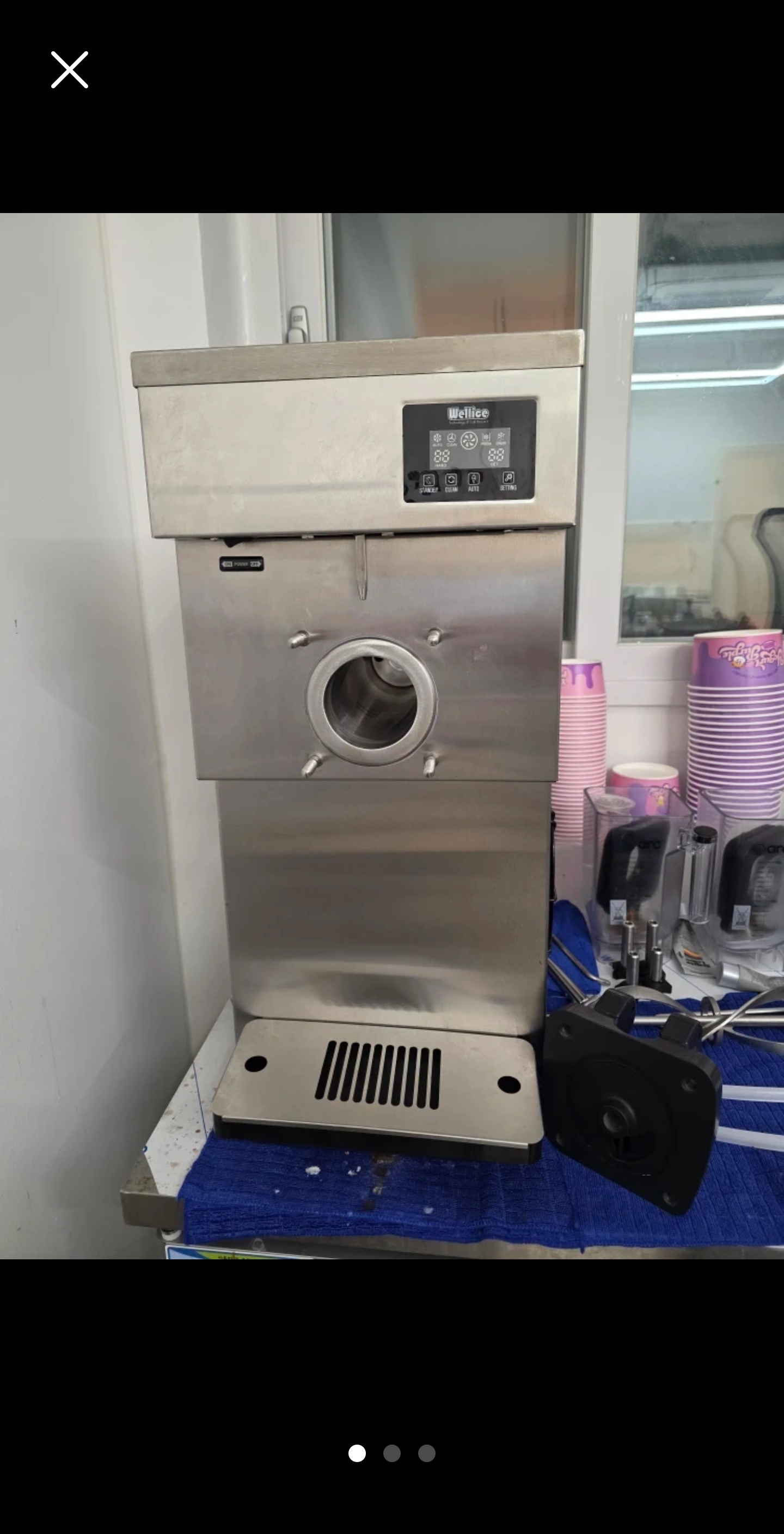 웰아이스t119s 소프트아이스크림기기팝니다