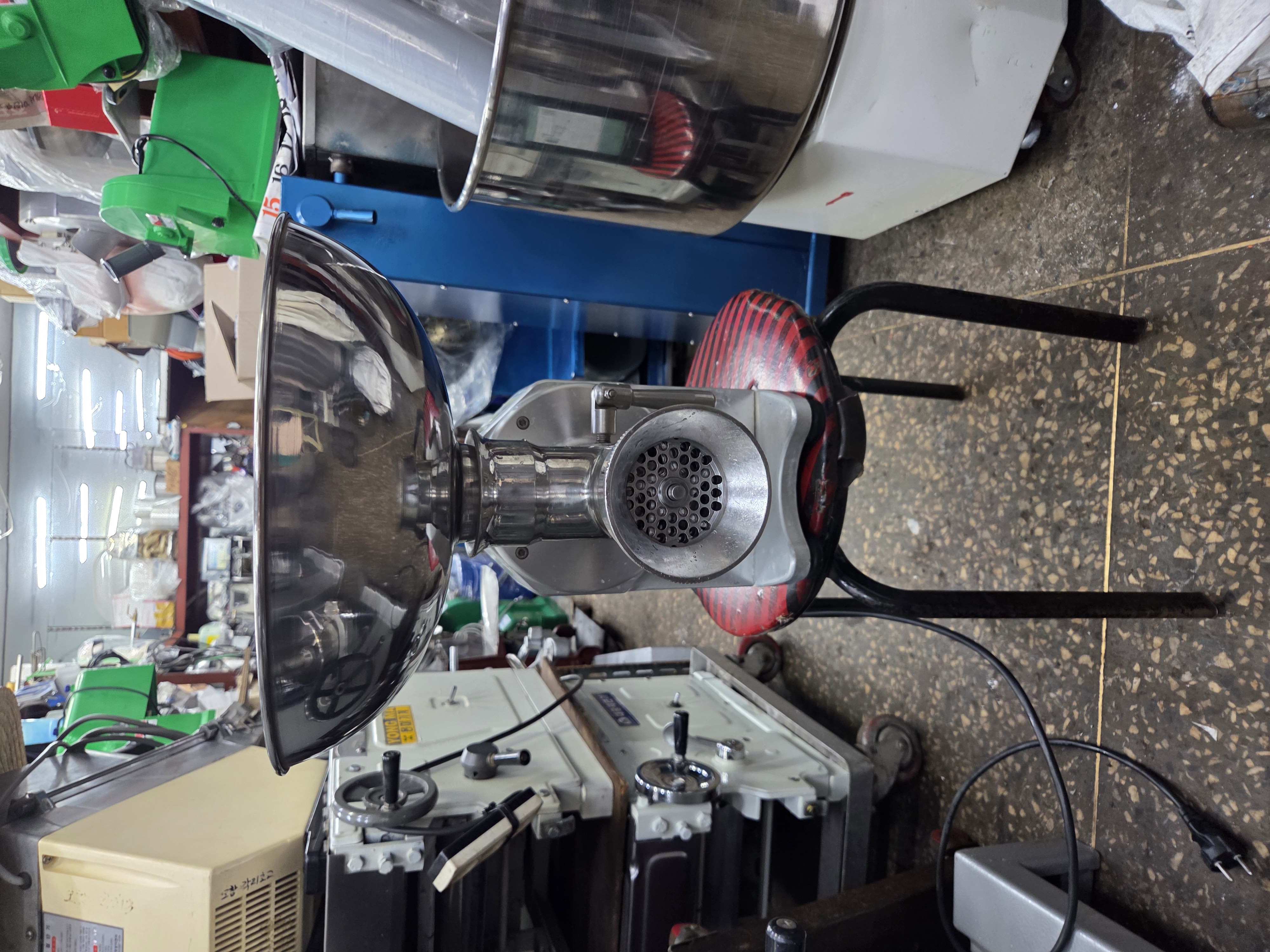 신성 만능분쇄기 (고기 및 야채각종습식분쇄기)