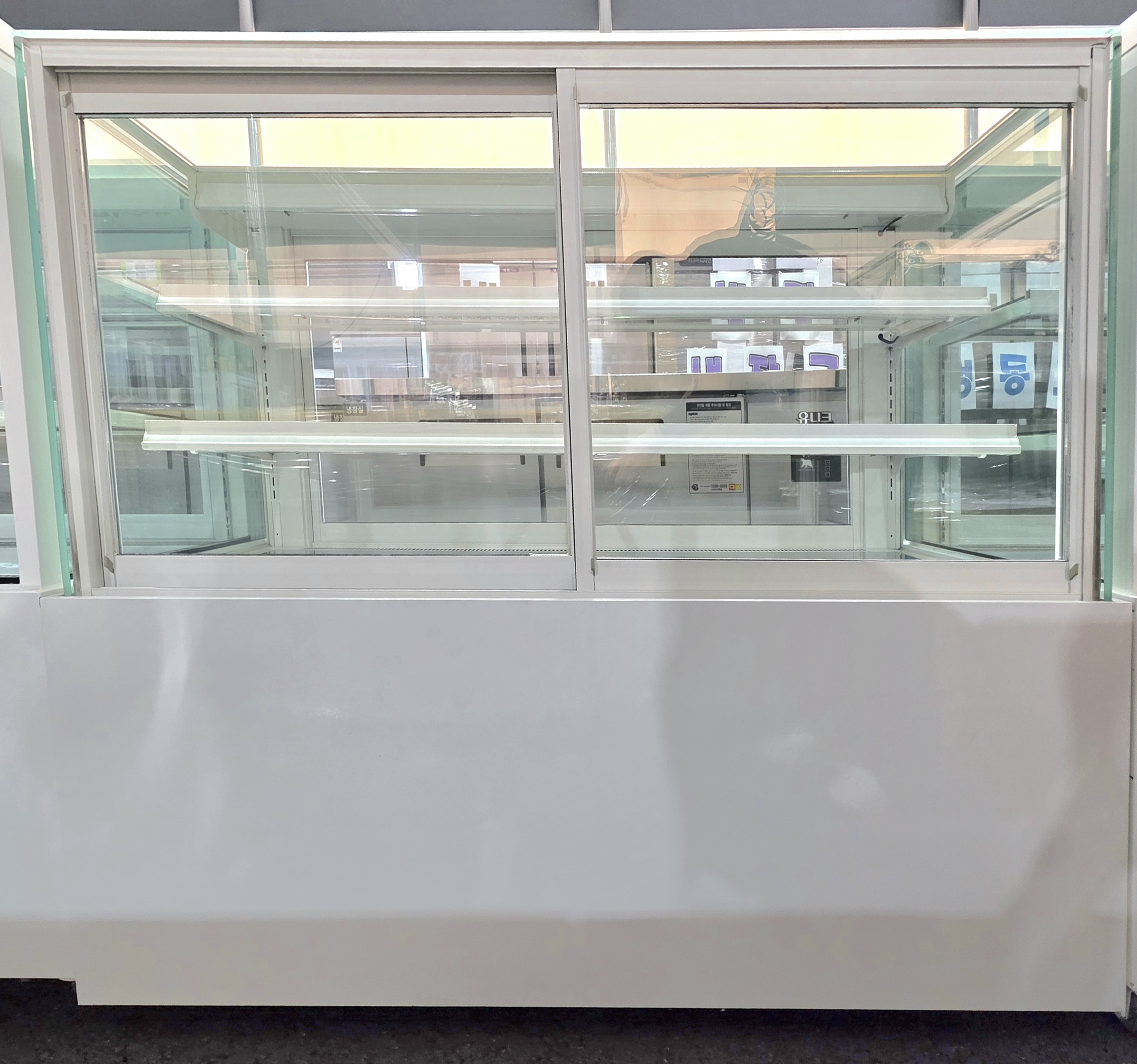 업소용 유니크 냉장쇼케이스 3단 1500 양문형 반찬쇼케이스