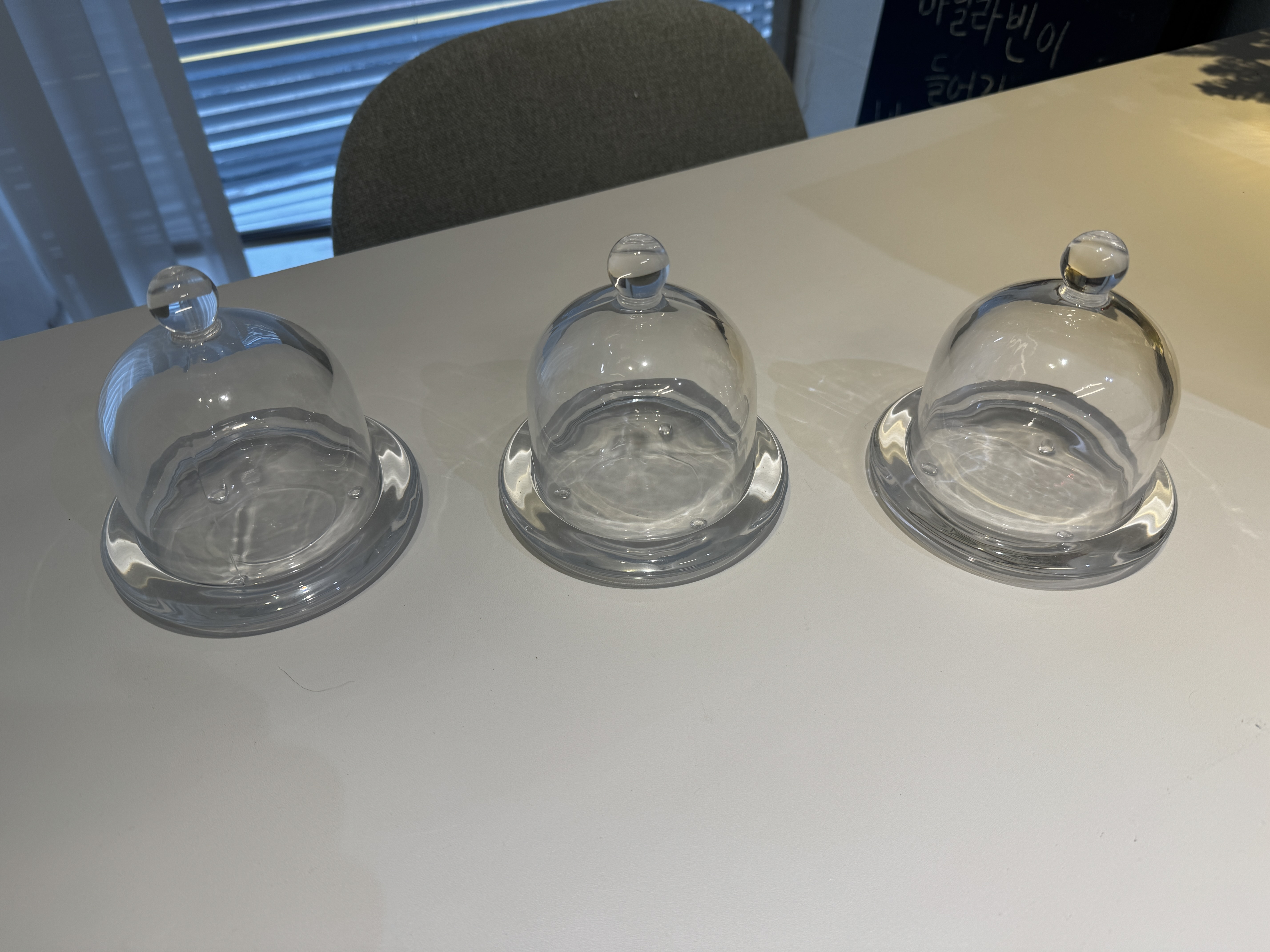 유리 돔케이스 3개 세트