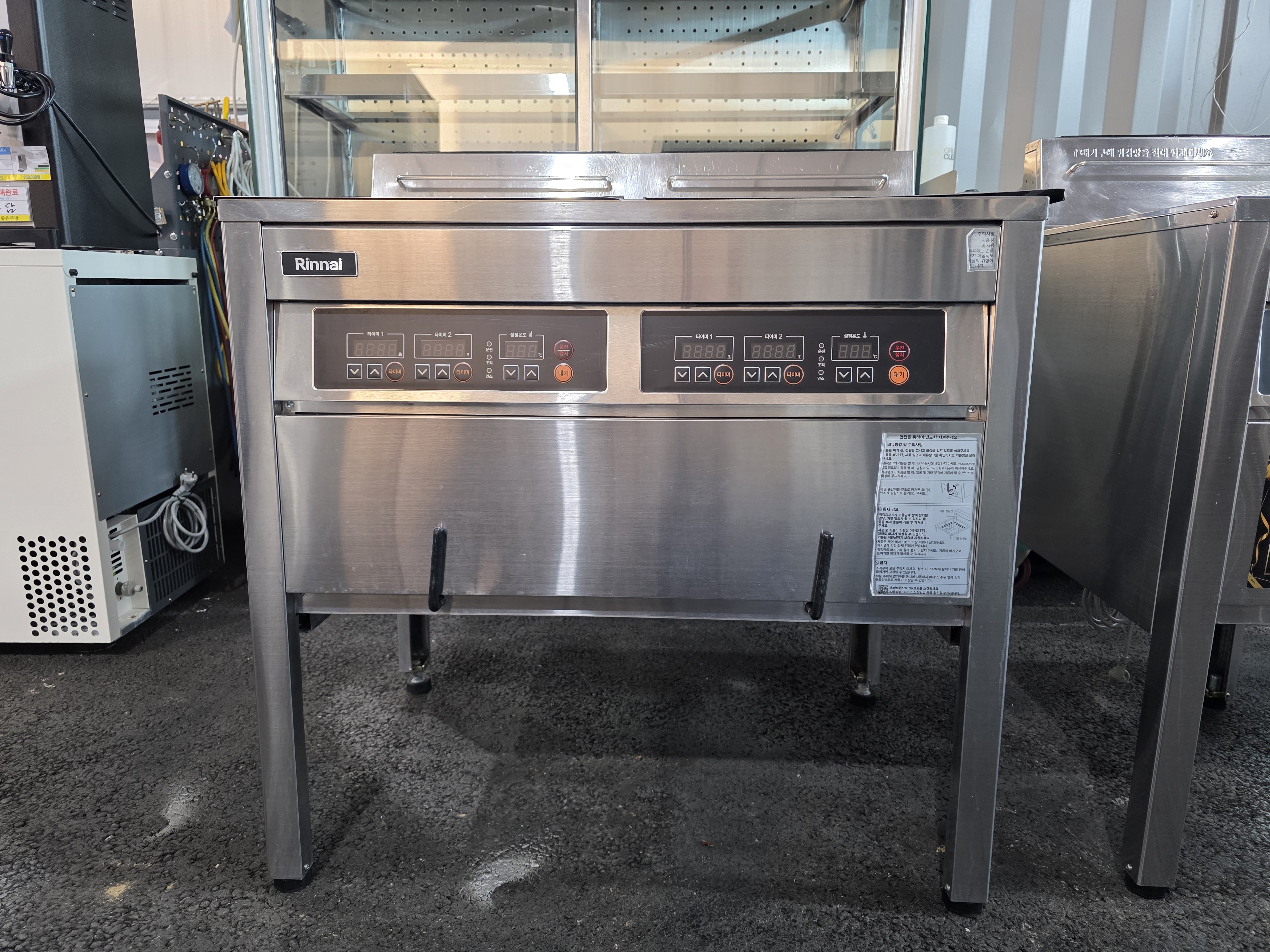 린나이 튀김기 2구 RFA-428G