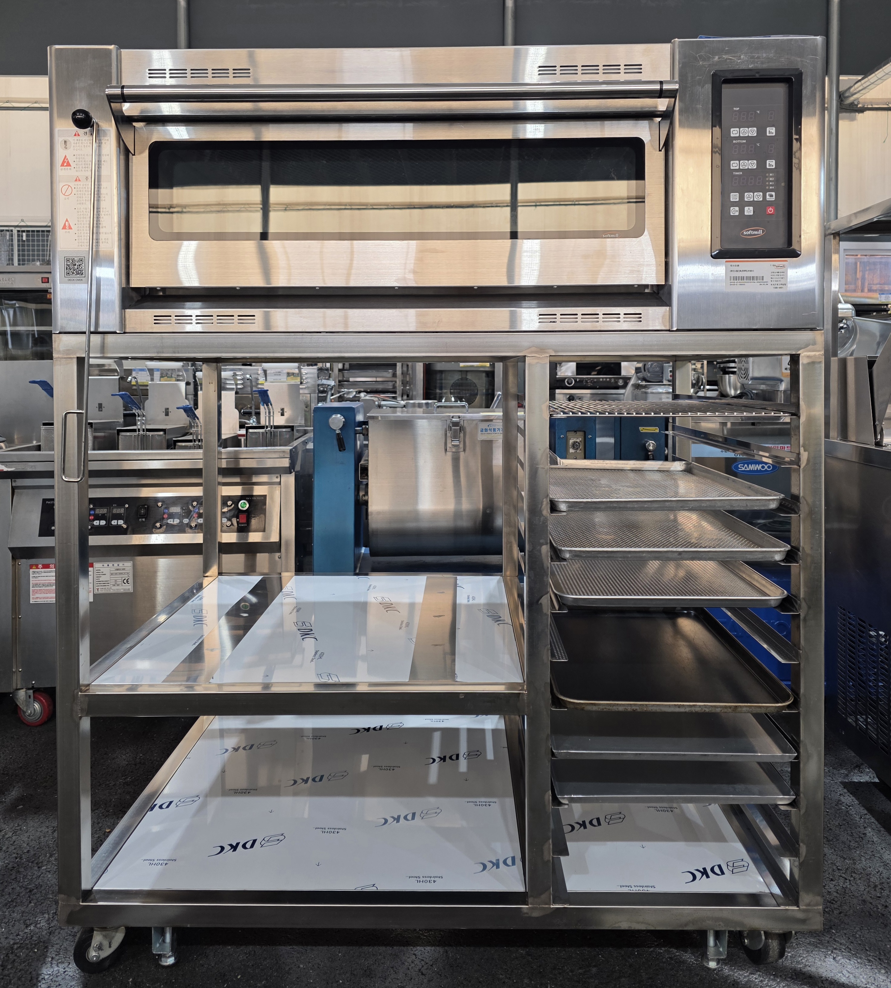 대흥소프트밀 데크오븐 2매 1단 DH02-21