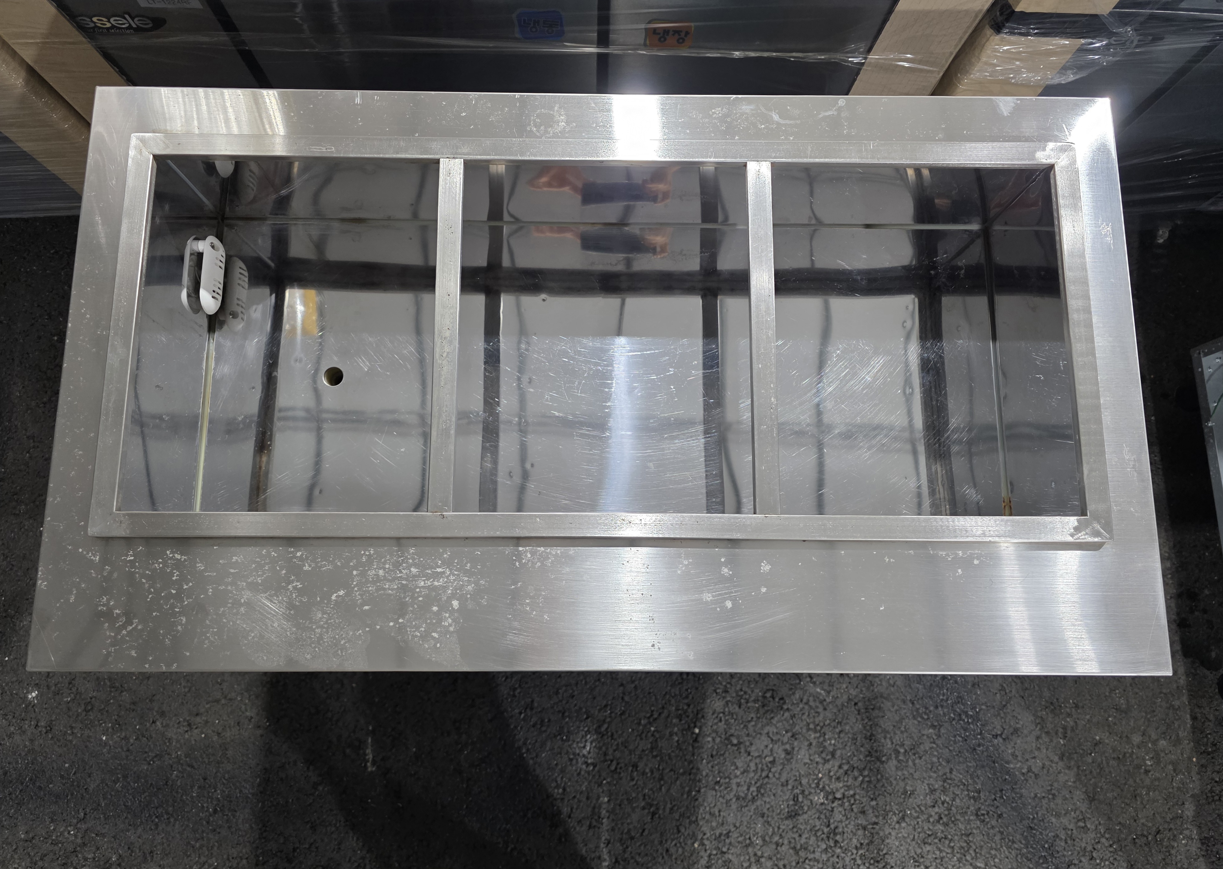 에버젠 반찬냉장고 3구 900 UDS-9RBDE-NSV