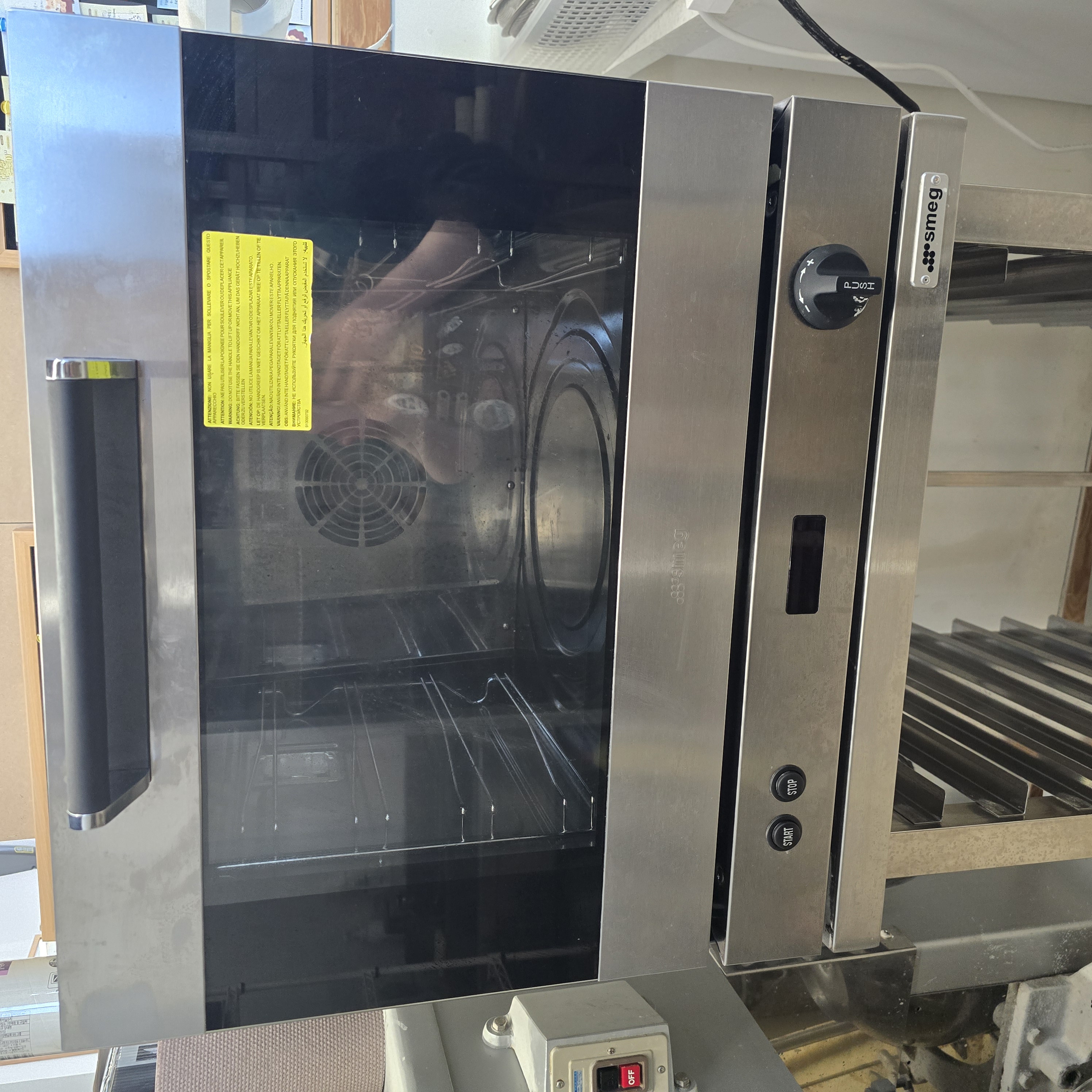 스메그 디지털 컨벡션 오븐 + 스텐렉