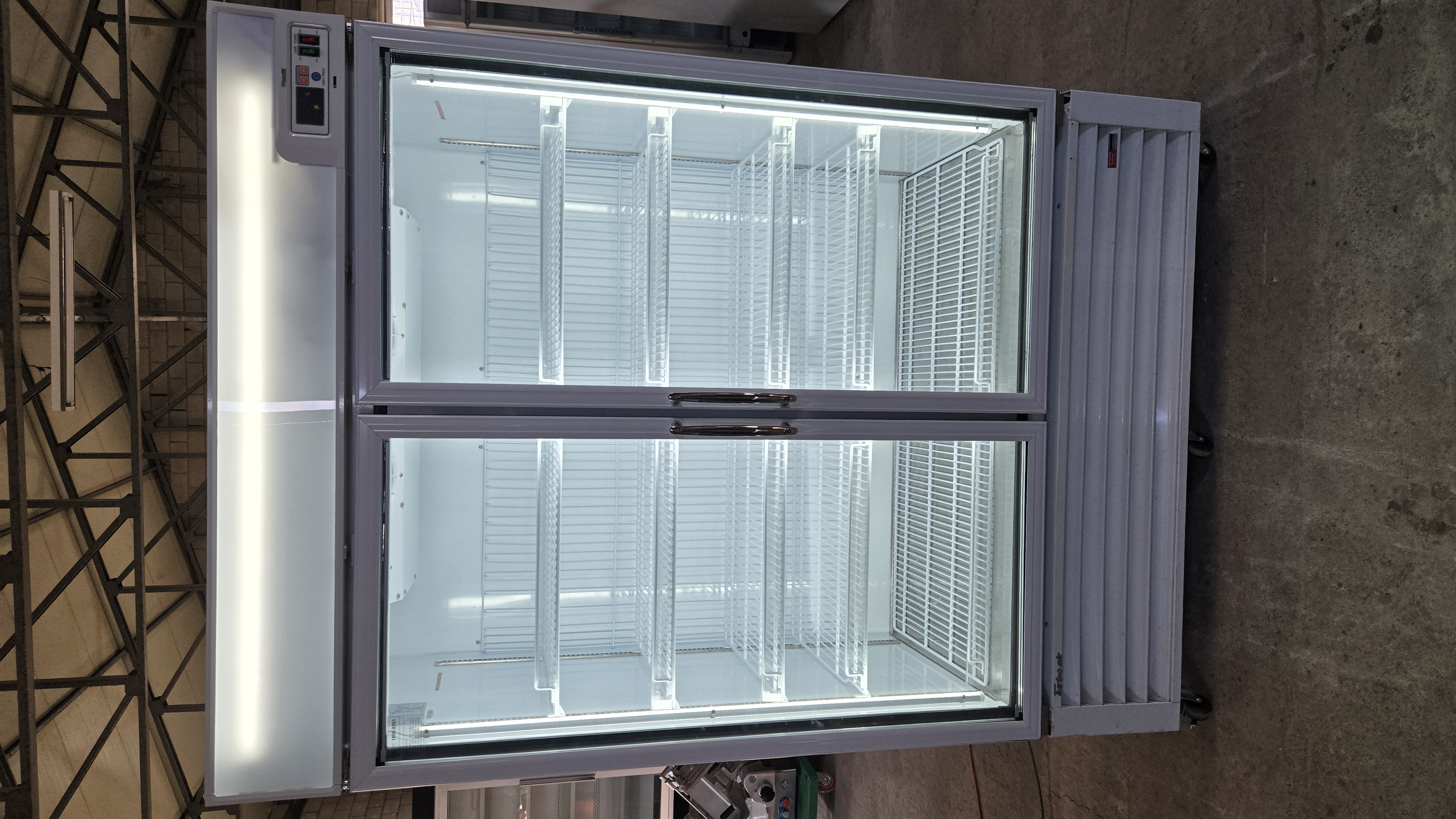 냉동쇼케이스 2도어 간냉식 터보에어