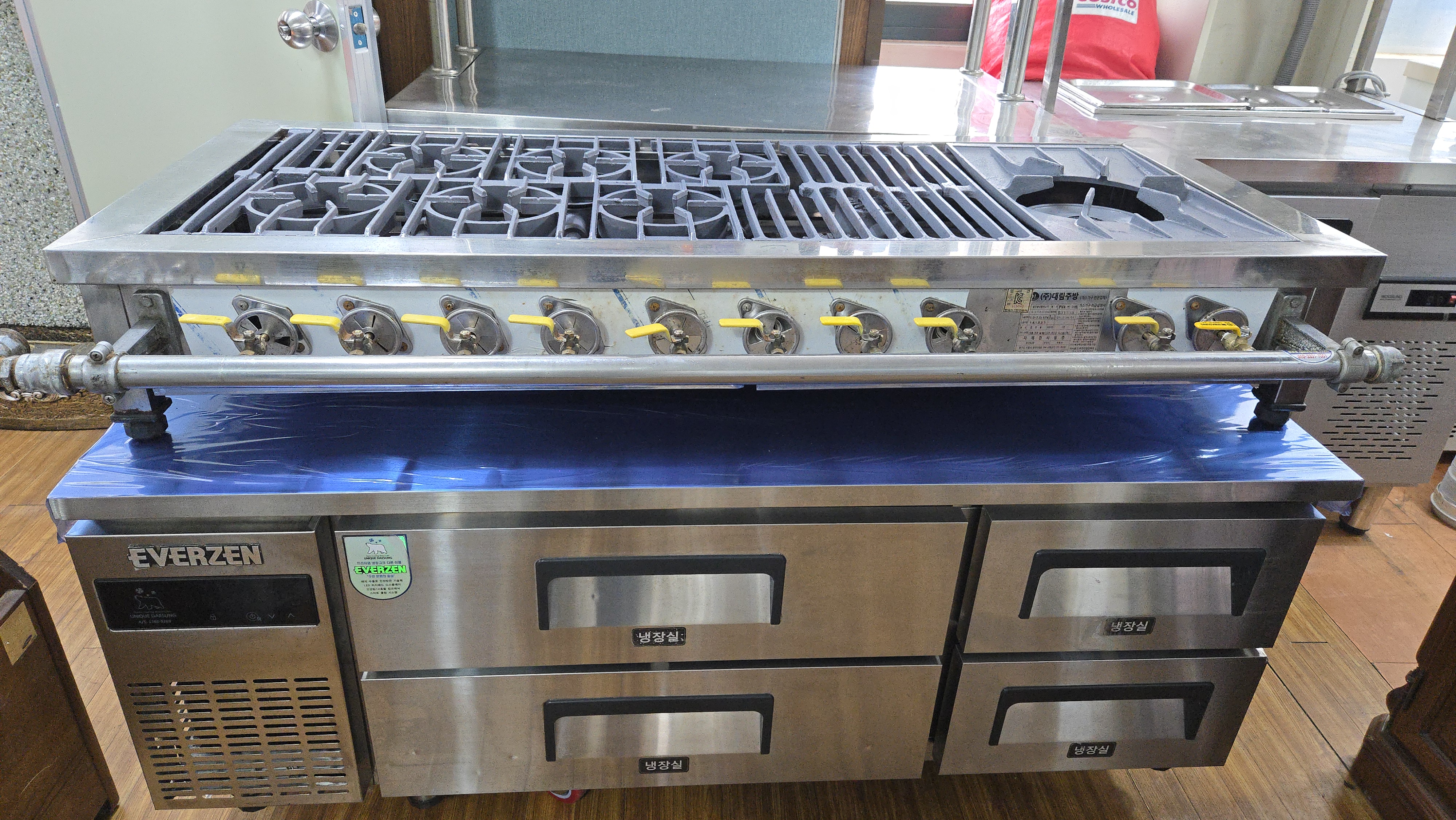 서랍식반찬냉장고+간택기 간냉식