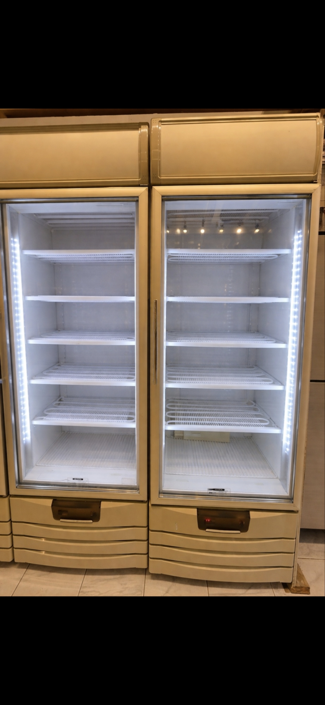 업소용 냉동 쇼케이스(캐리어직냉식)