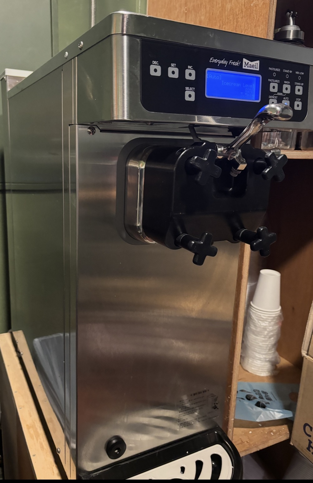 ISI161TH 아이스트로 아이스크림 머신