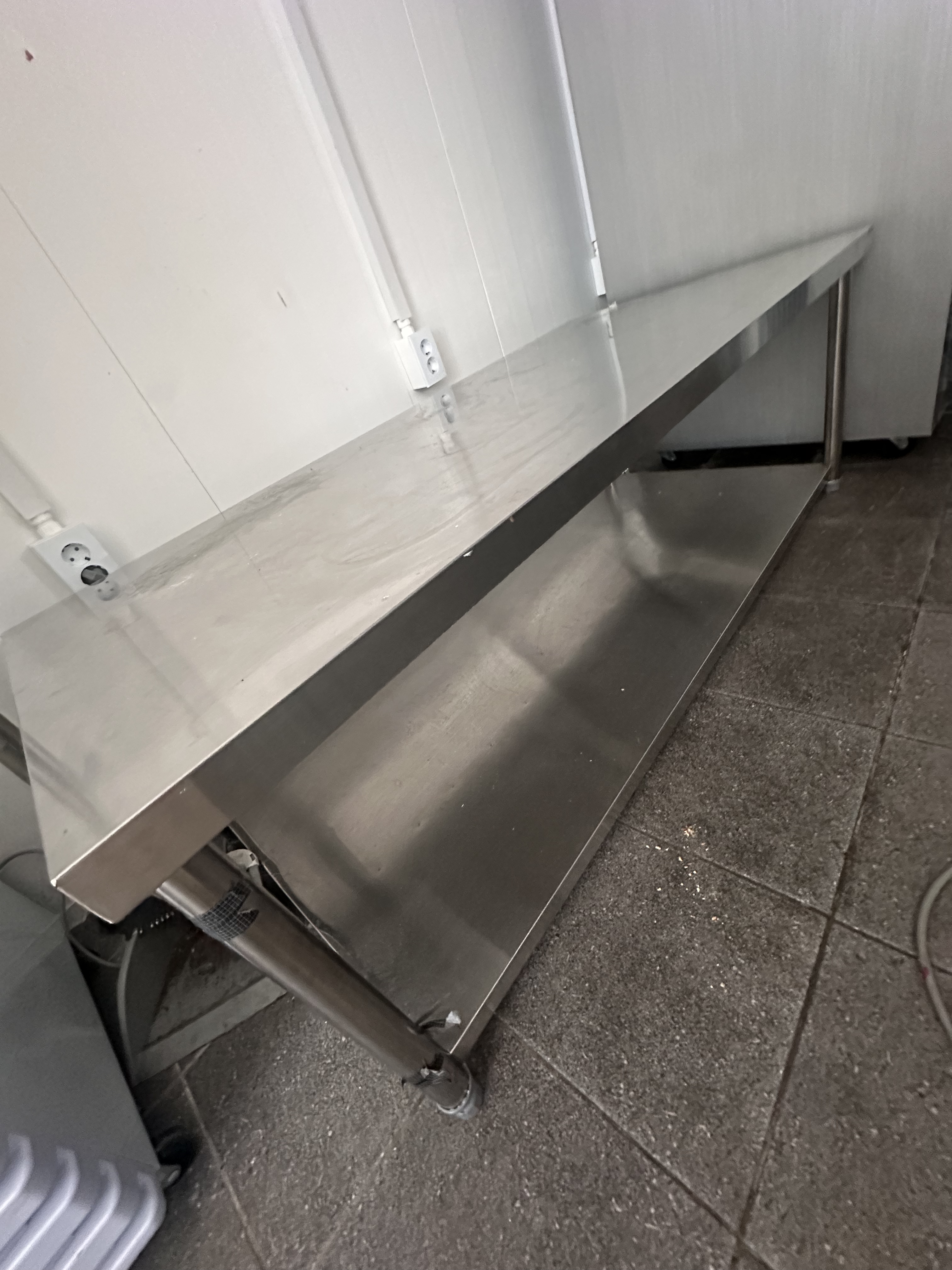 스텐주방 낮은작업대 1500