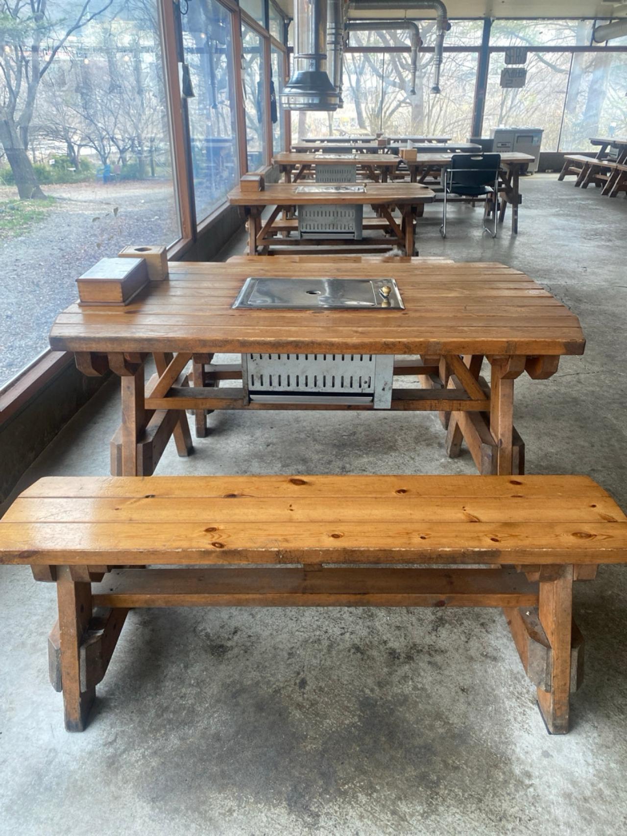 숯불구이 테이블, 로스터, 불판, 숯통