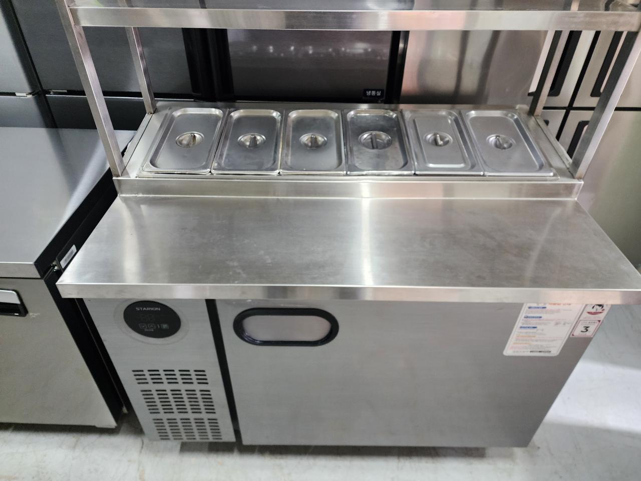 스탤레온 1200김밥 냉장고 상부선반 포함 판매 합니다 