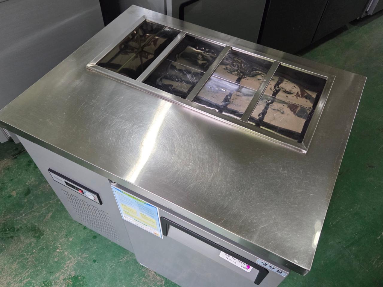 우성 900 1/3밧드 토핑 냉장고 반찬 냉장고