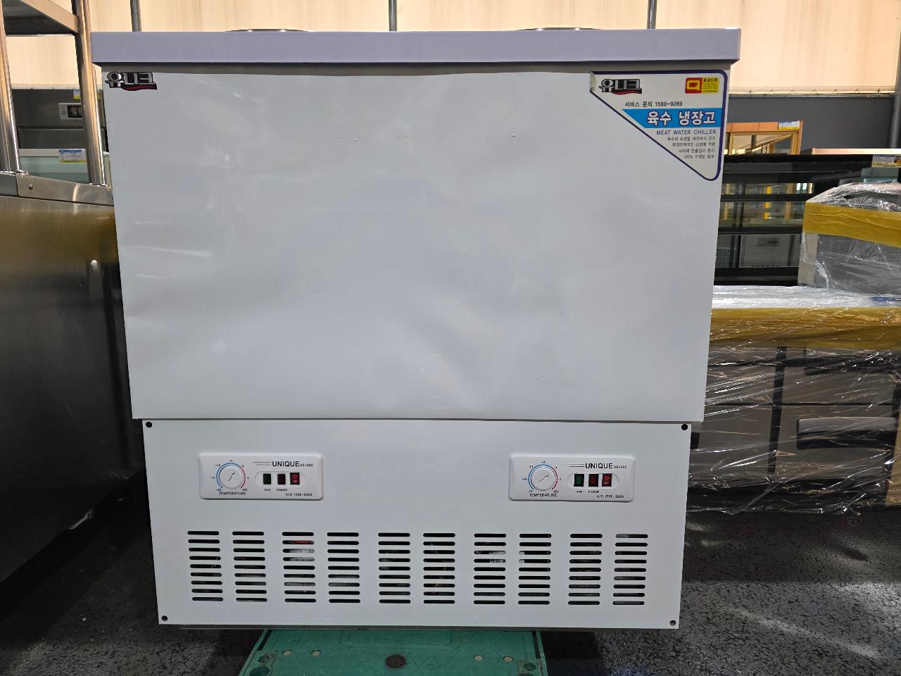 유니크 육수냉장고 3말 쌍통 2라인 UDS-322RAR