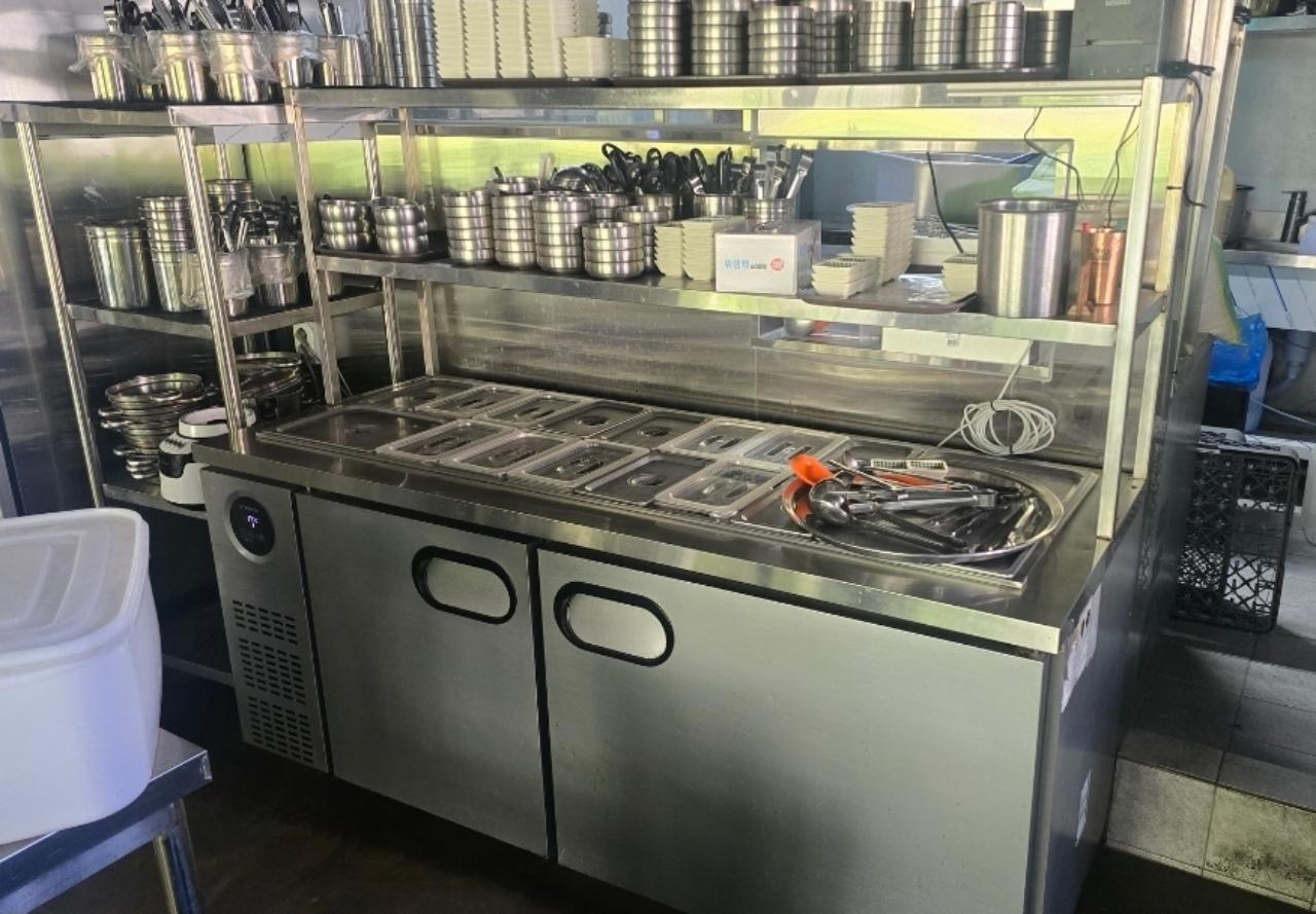 토핑 반찬 냉장고 1800 