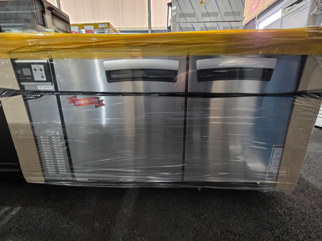 라셀르 반찬냉장고 앞작업대 1500 간냉식 LTB-1524R(B1)