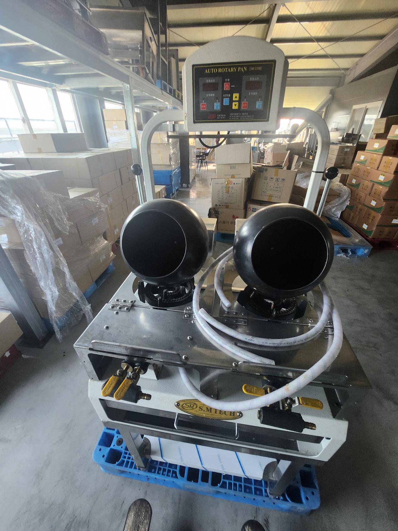 SM테크 자동회전볶음기 SM-220B