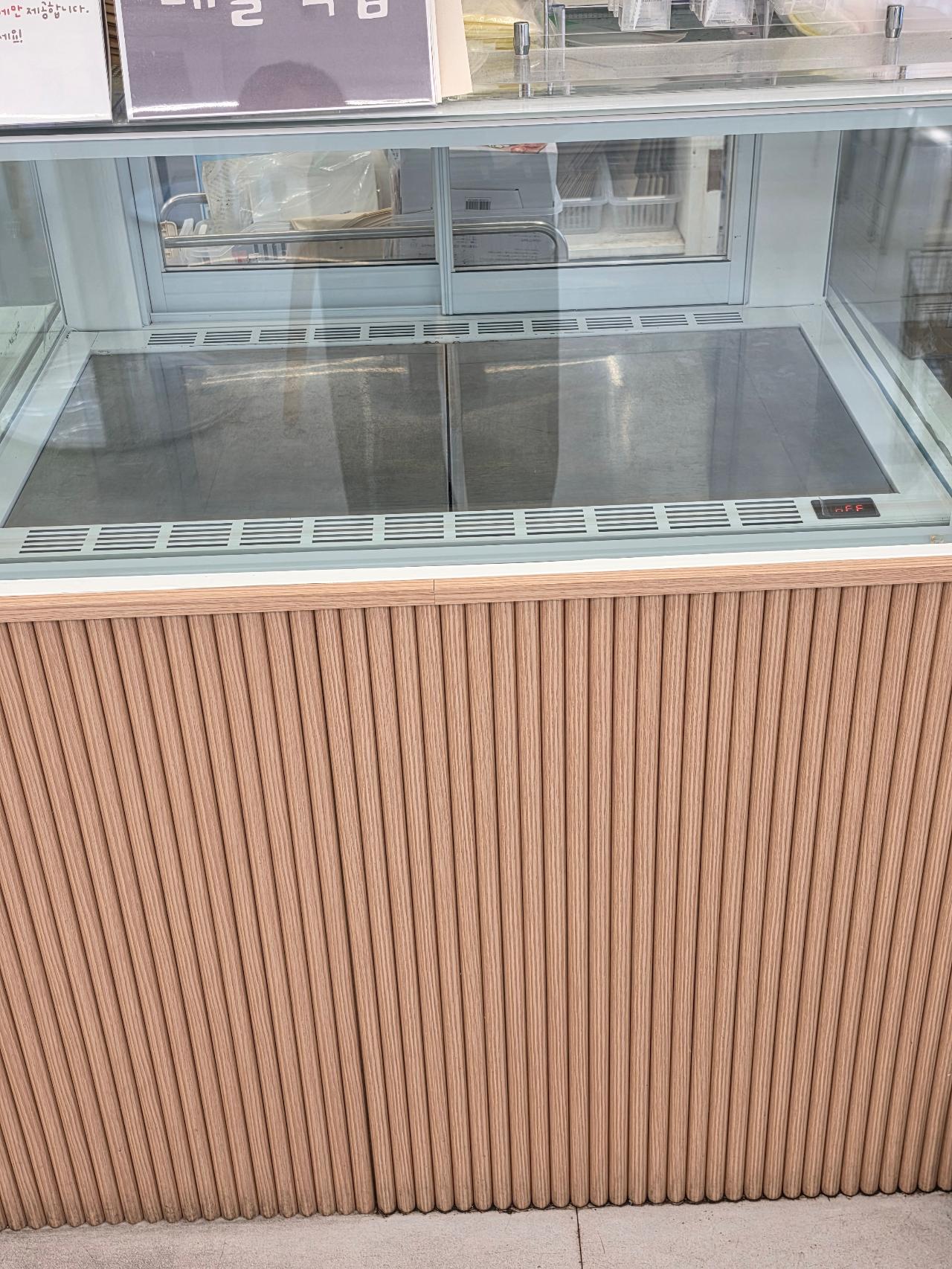 세경 마카롱 쇼케이스 1단 900 저온콤프 변경