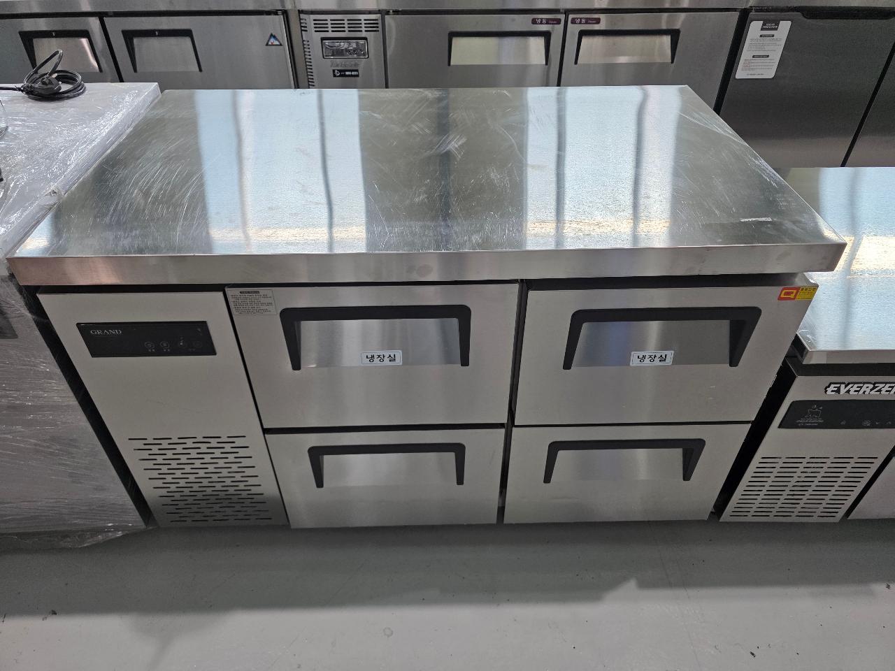 그랜드우성 카페형 서랍식 냉장고 1200 간냉식 GWFM-120DT