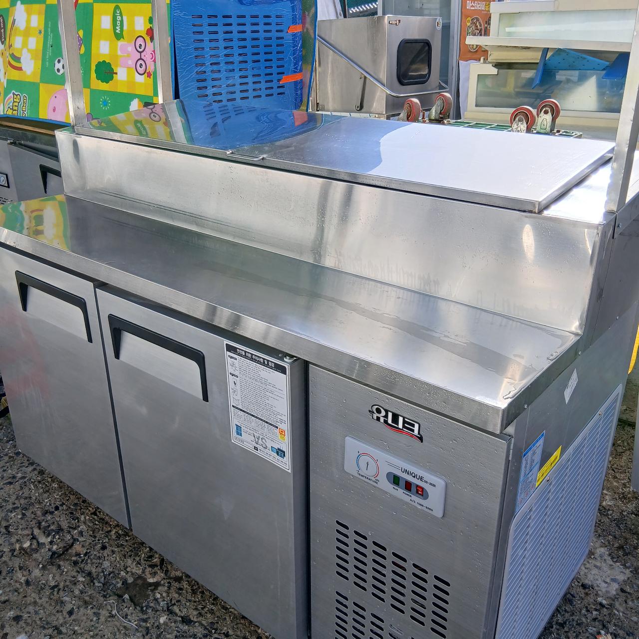 유니크 1500 토핑냉장고 김밥 냉장고 반찬냉장고 상태최상  192