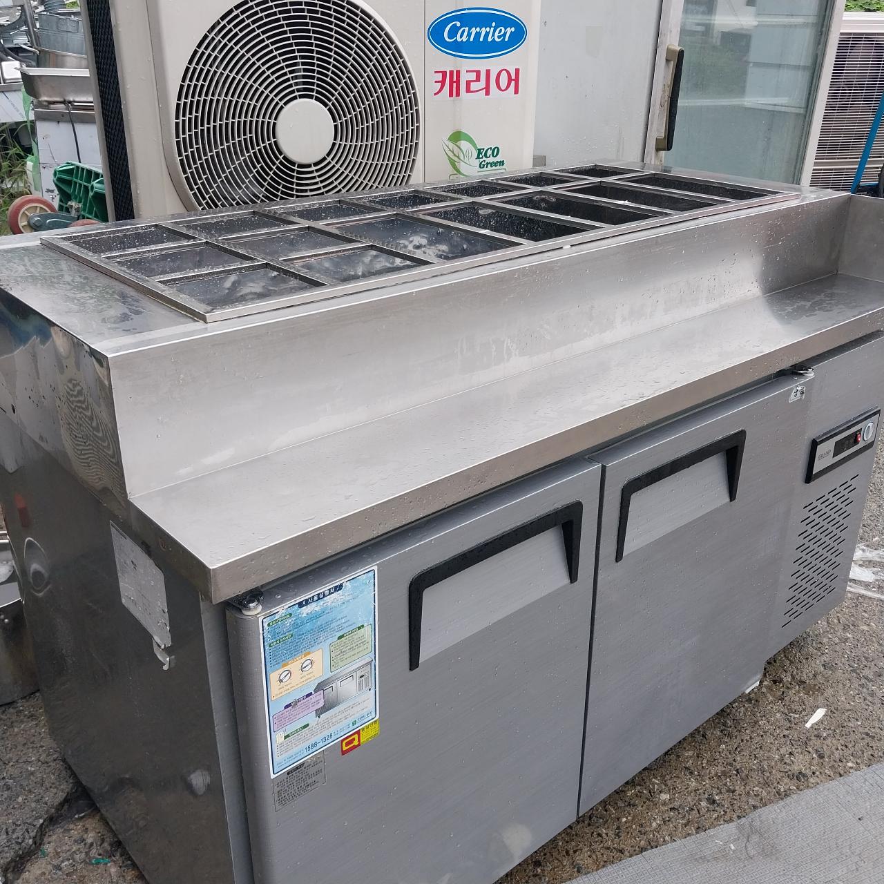 우성 1500 토핑냉장고 상태최상 반찬냉장고 김밥냉장고 108
