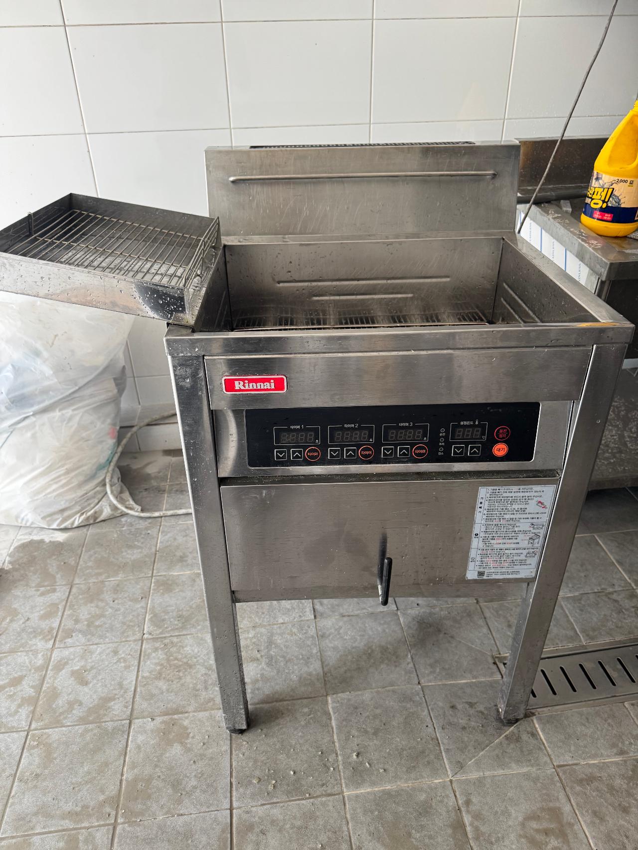 린나이 튀김기 31L 600*600