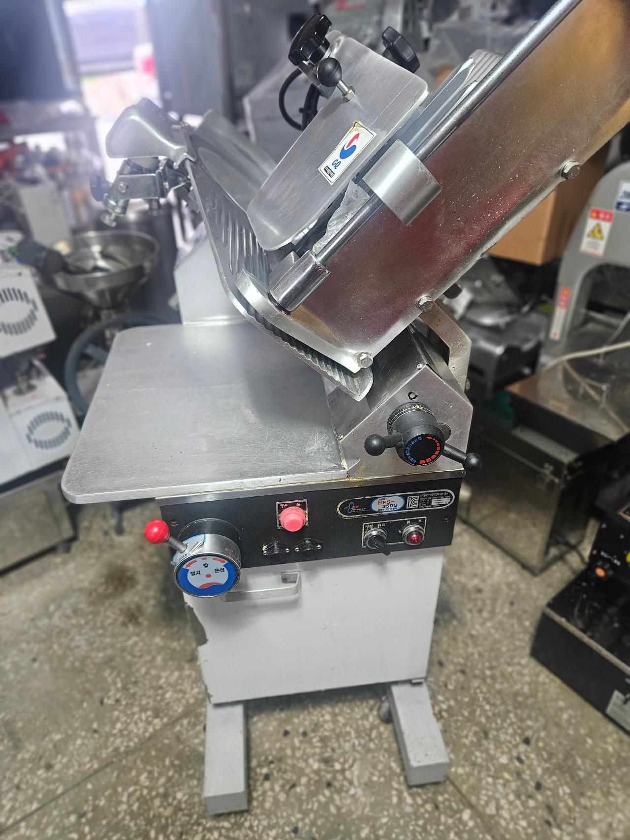 후지공업 전기 육절기(HFS-350G) 저렴하게 판매7
