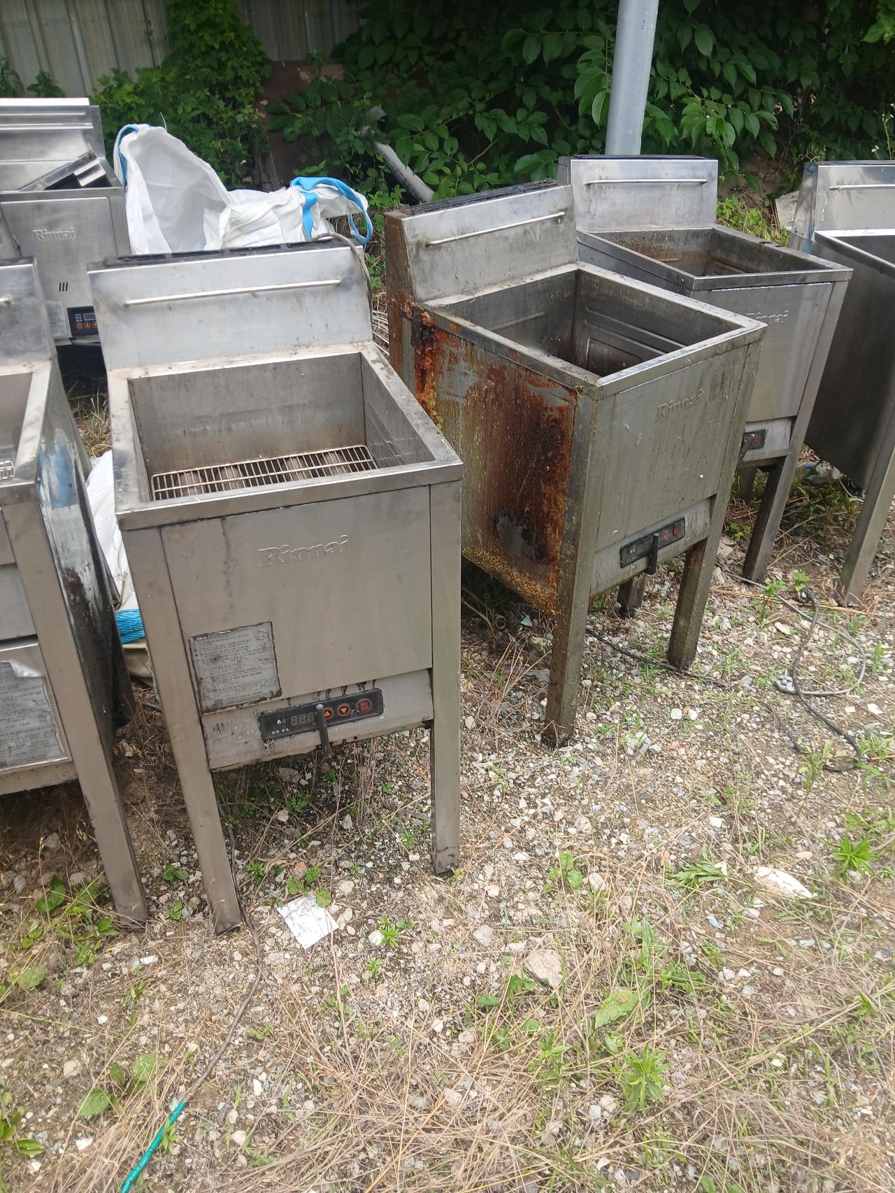 오래된 고장 업소용 커피머신  5