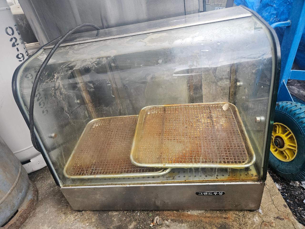 그랜드우성 족발 핫바 소세지 곡면형 온장 쇼케이스(GWH-600) 판매1