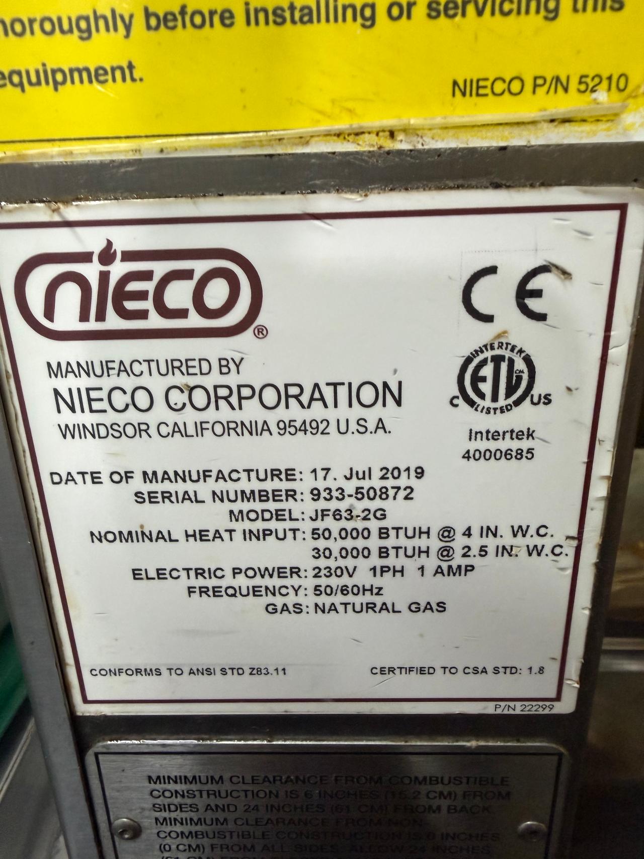 NIECO JF63-2G 브로일러 2