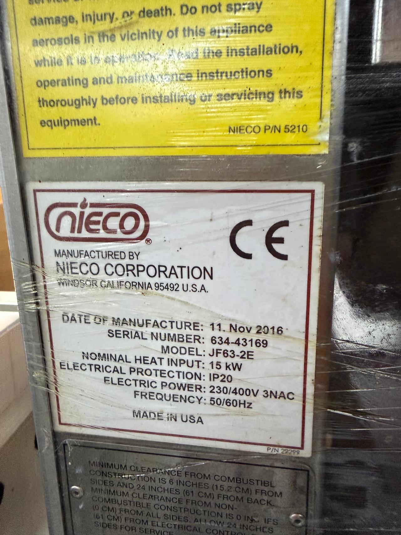 NIECO JF63-2E 브로일러 2