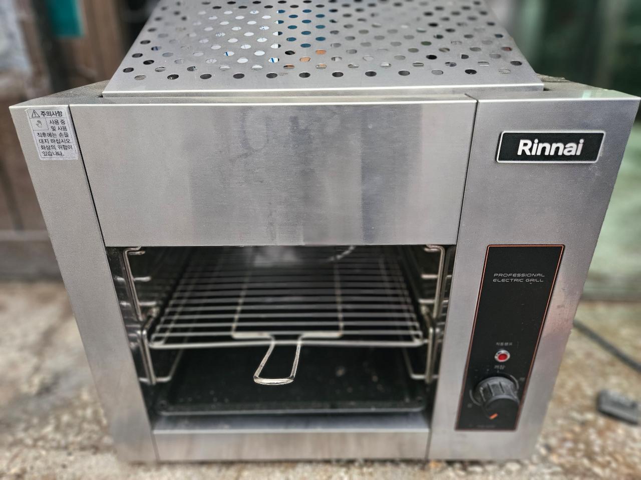 린나이 전기 야끼바 전기그릴러 꼬치구이기 상화식(RSB-922E) 판매1